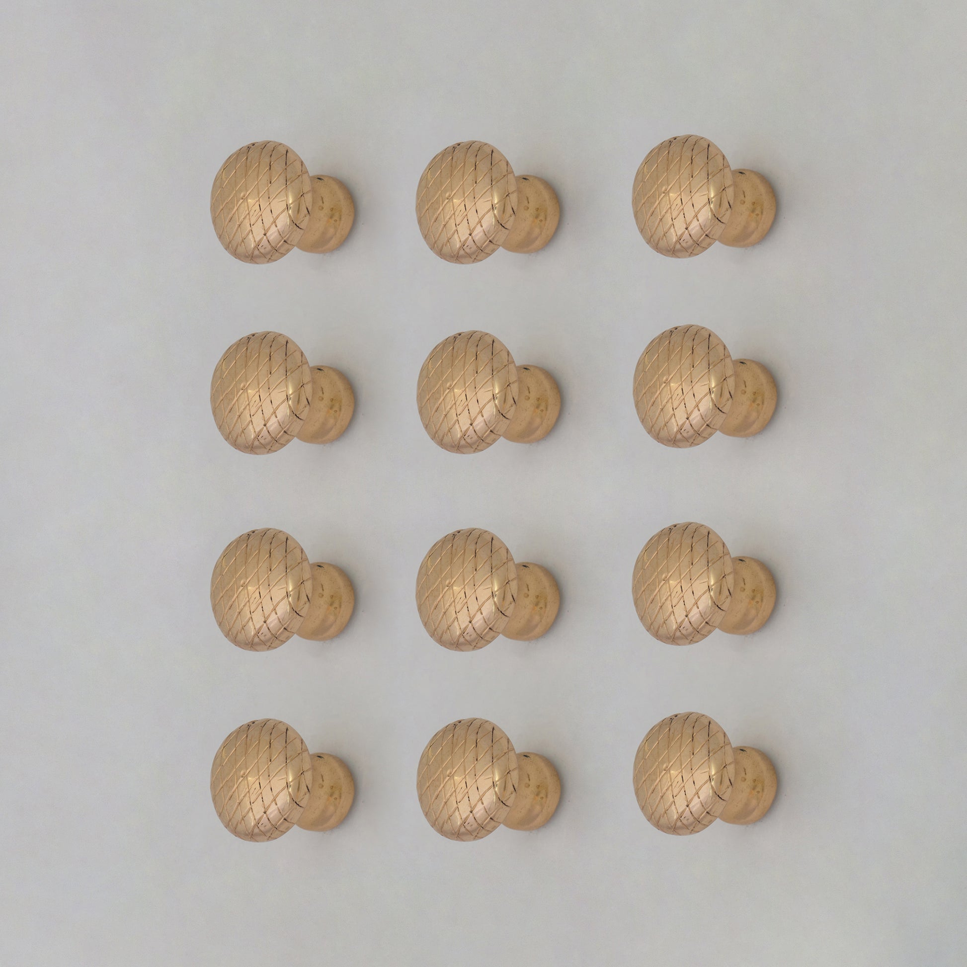 Solid Brass Round Knobs, Drawer Kitchen Knobs, Cabinet Knob