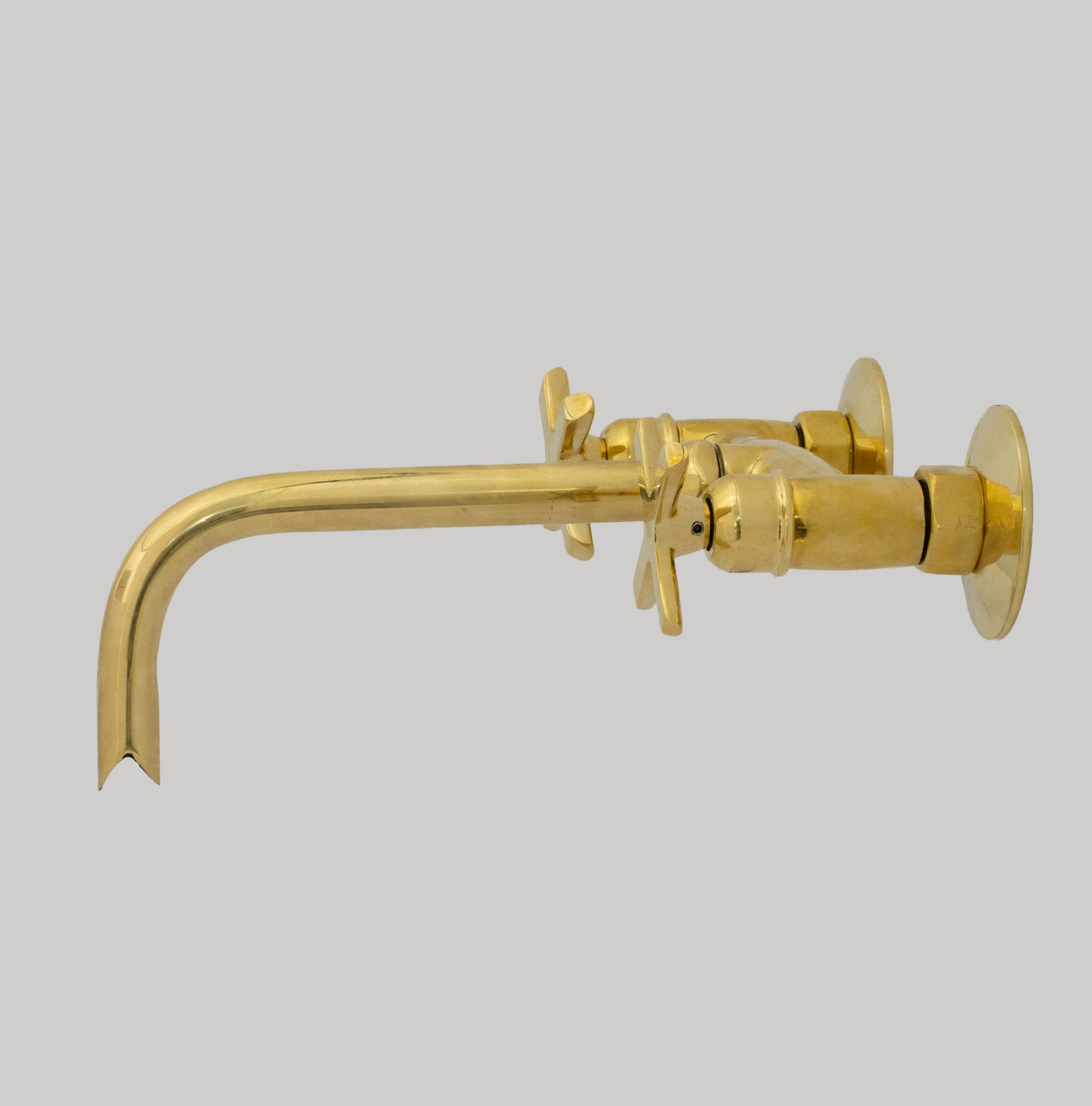 Brass Wall Mount Faucet – Antique Brass Bathroom Faucet