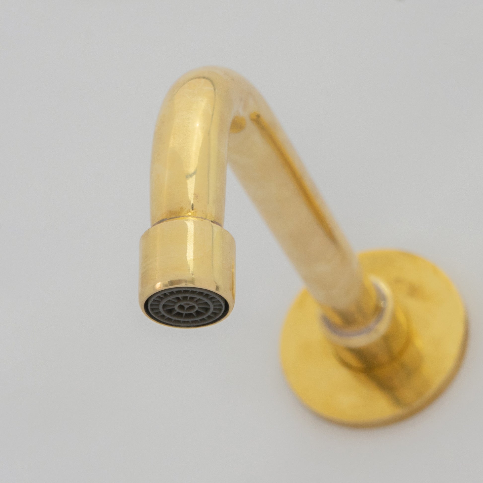 Wall Mount Cold Faucet, Unlacquered Brass Wall Mount Cold Water Tap