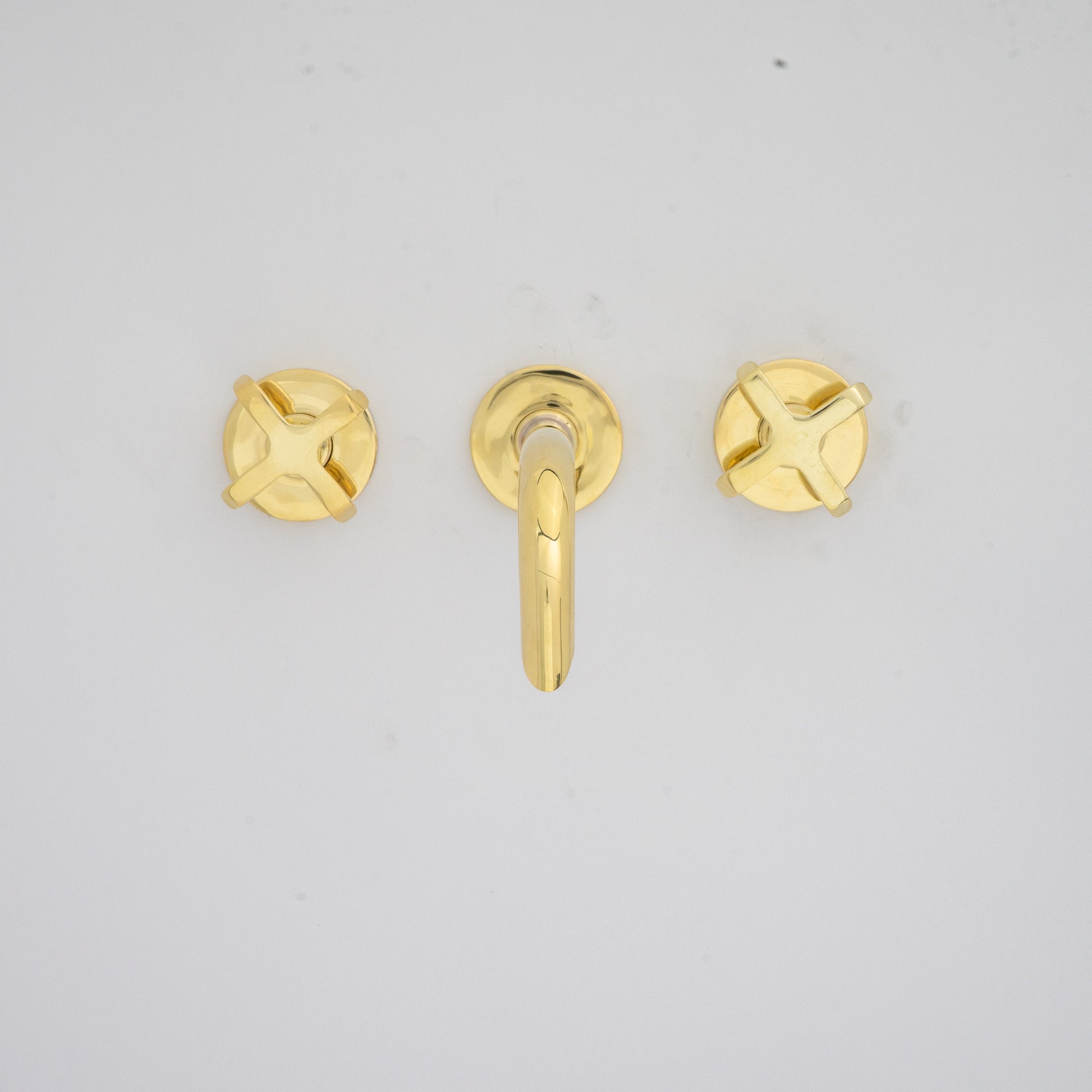 Unlacquered Brass Built-in Faucet | Bathroom Concealed Faucet