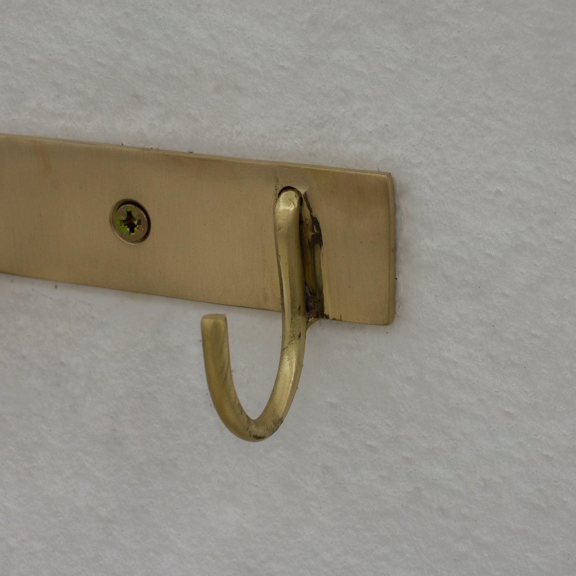 Solid Brass Coat Hooks Rack, Wall Mounted Hanger Hooks, Hallway Hooks