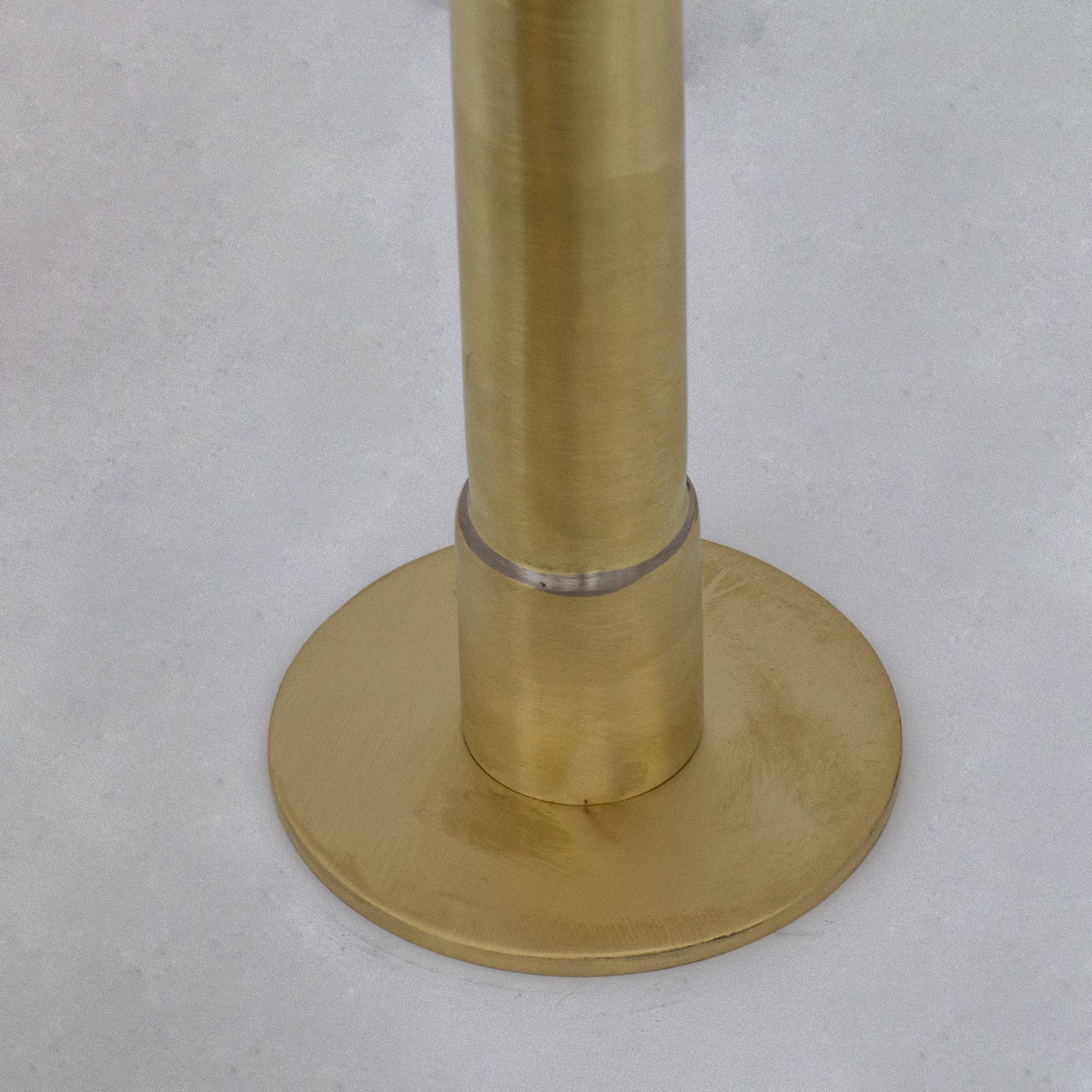 Solid Brass Kitchen Bib Taps, Deck Mount Pillar Taps, Kitchen Double Faucet Set, Hot and Cold Pillar Taps