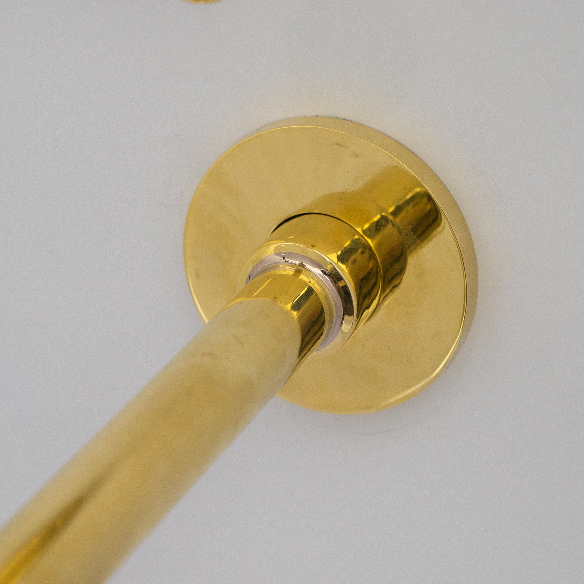Solid Brass Tub Filler Built-in, Unlacquered Brass Shower System, Concealed Tub Filler