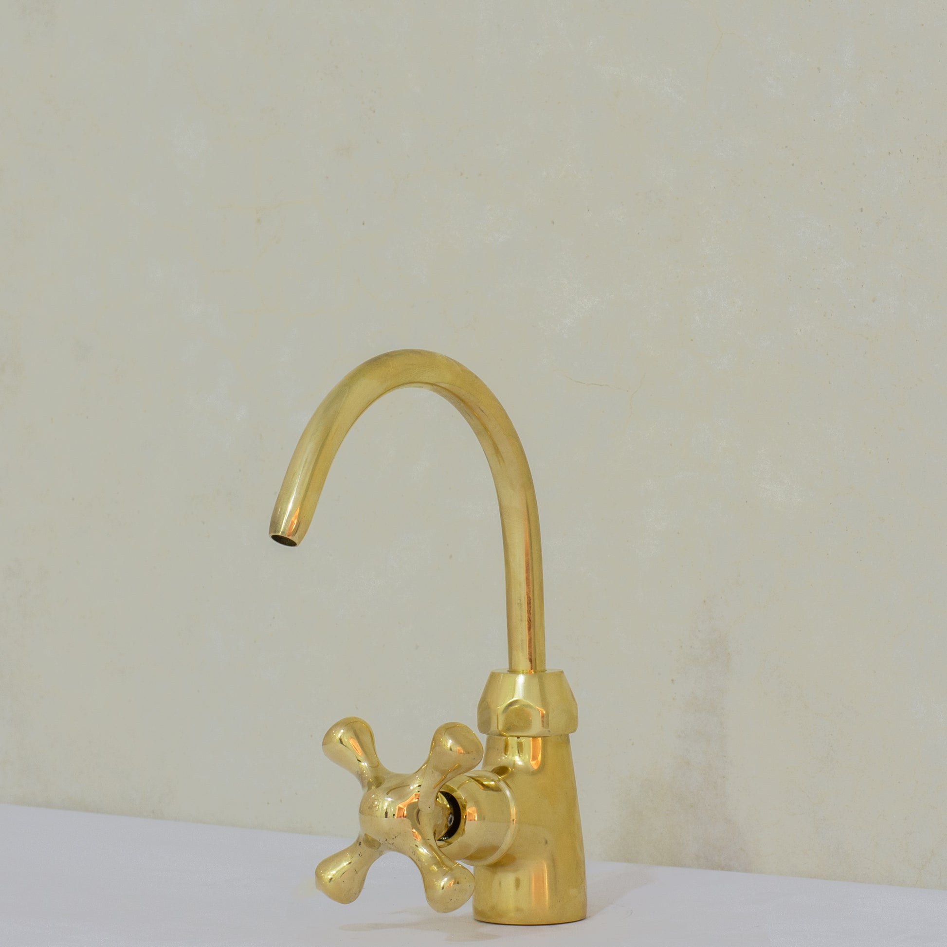 Unlacquered Brass Kitchen Water Dispenser, Cold Water Faucet, Water Filter Faucet, Small Sink Faucet