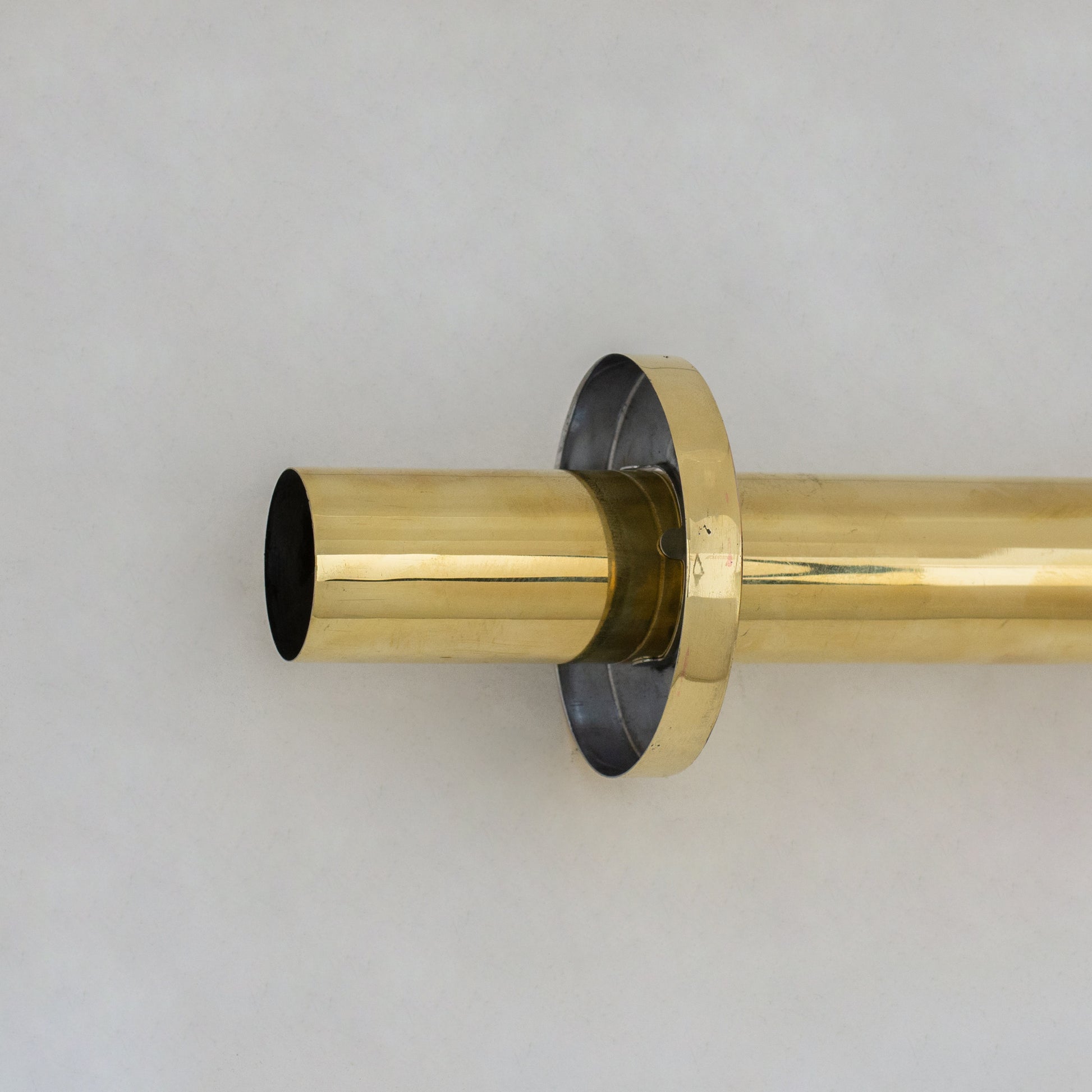 Solid Unlacquered Brass P-trap and Sink Stopper, Push Up Button, Pop Up Drain, Brass Water Trap