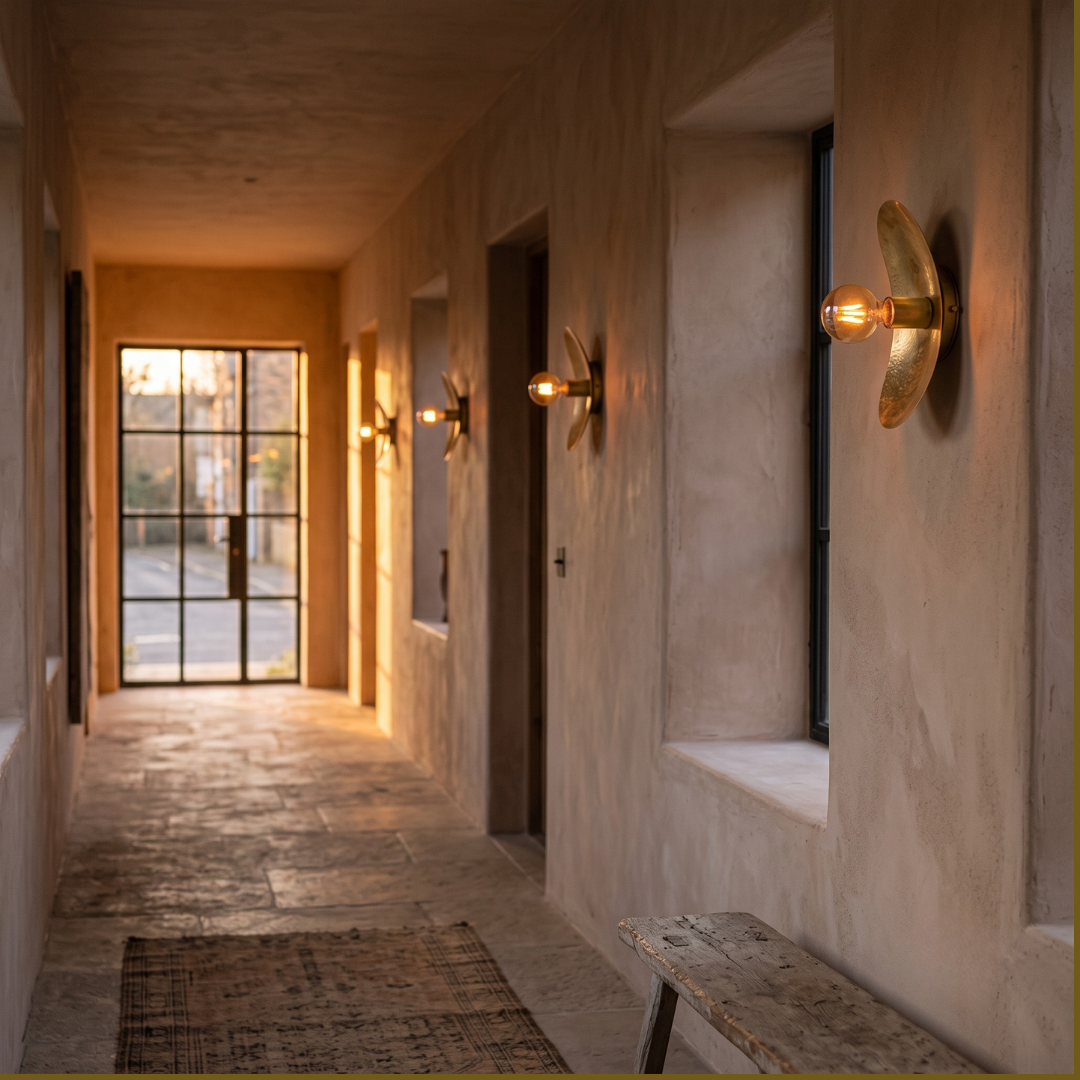 Unlacquered Brass Wall Sconces: Styling Guide and Placement Rules