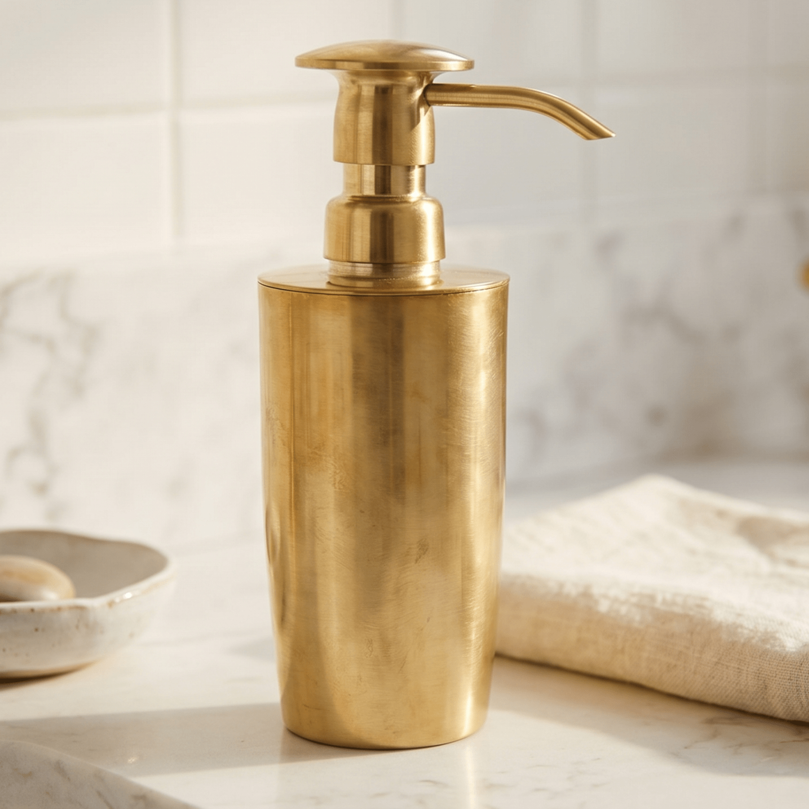 Brass Soap & Lotion Dispensers