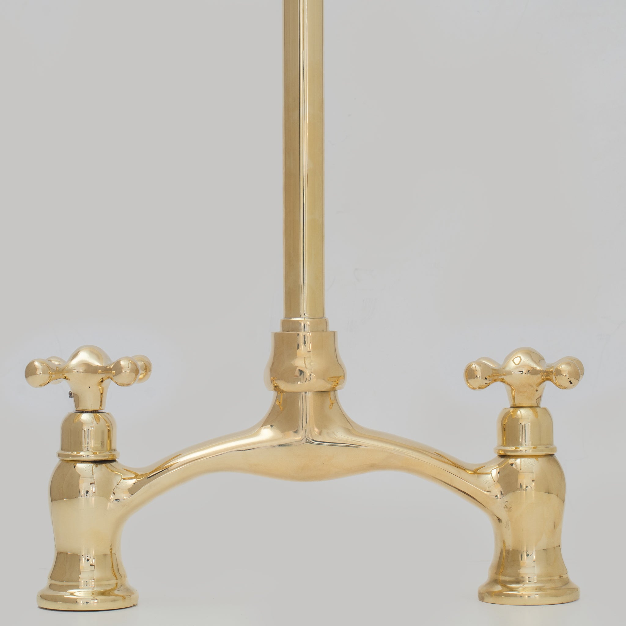 Verdeau - Unlacquered Bridge Kitchen Faucet