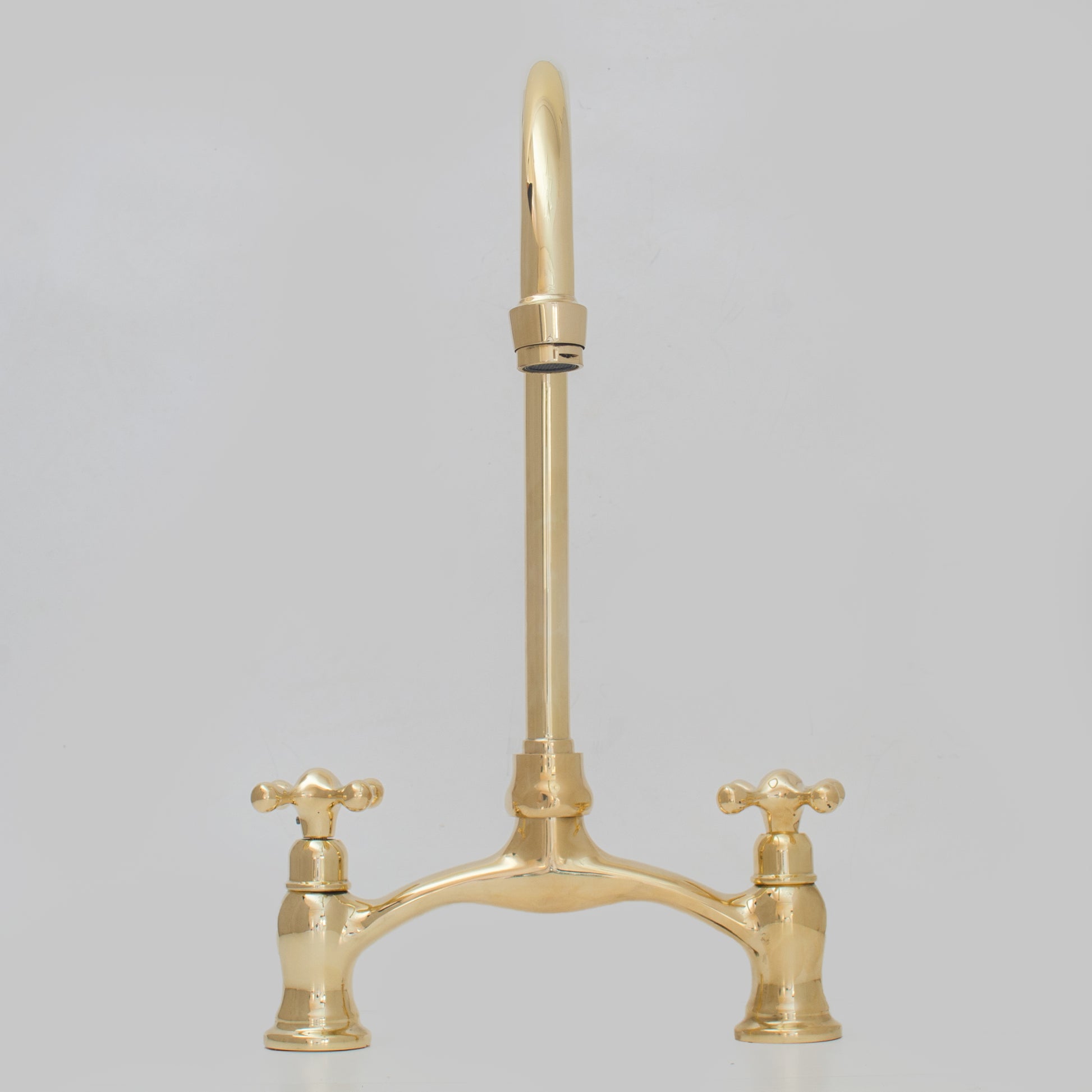 Verdeau - Unlacquered Bridge Kitchen Faucet