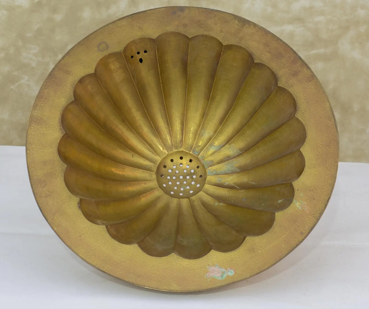 Aged Brass Vessel Sink, Countertop Bowl Sink, Bathroom Washbasin, Basin Sink