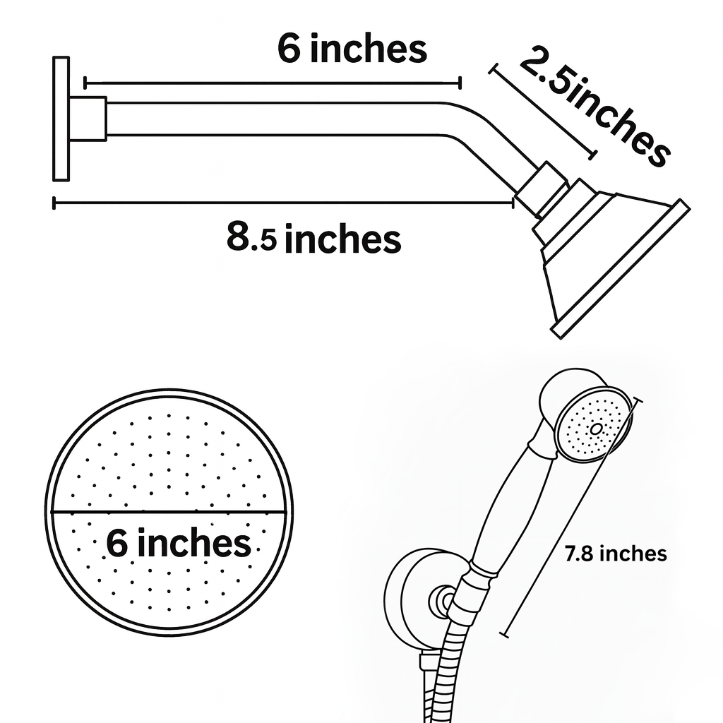 Dibujo técnico con dimensiones