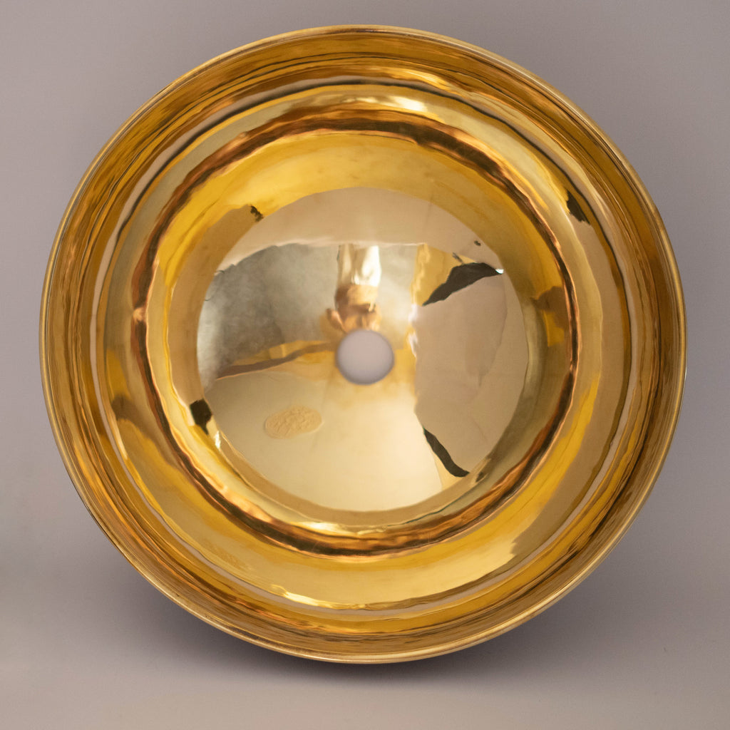 Antique Bronze Pendant Light, Bronze Dome Pendant, Antique Ceiling Lampshade