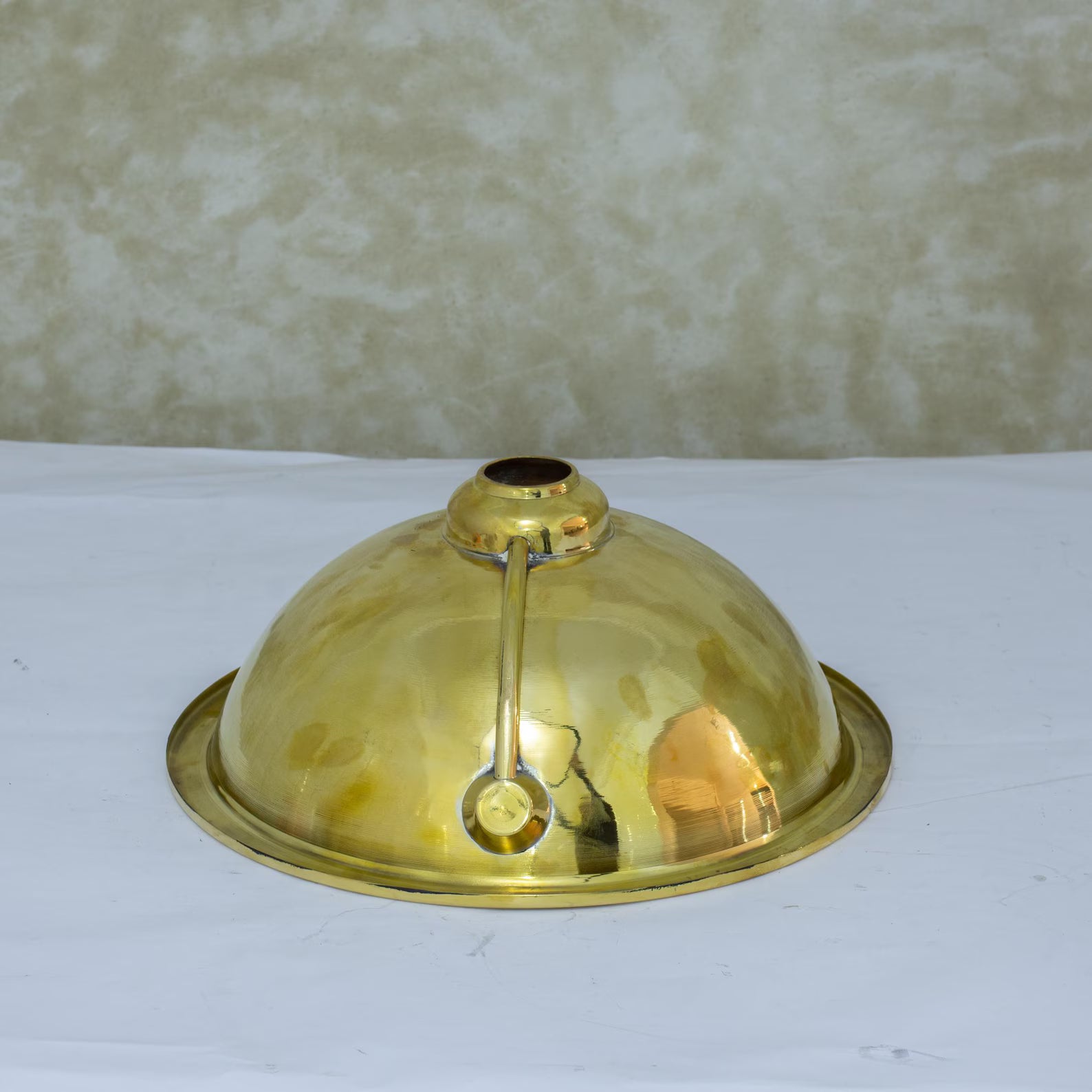 Bathroom Drop-in Sink, Brass Basin Sink, Round Sink, Bathroom Sink Brass