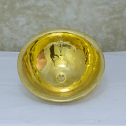 Bathroom Drop-in Sink, Brass Basin Sink, Round Sink, Bathroom Sink Brass