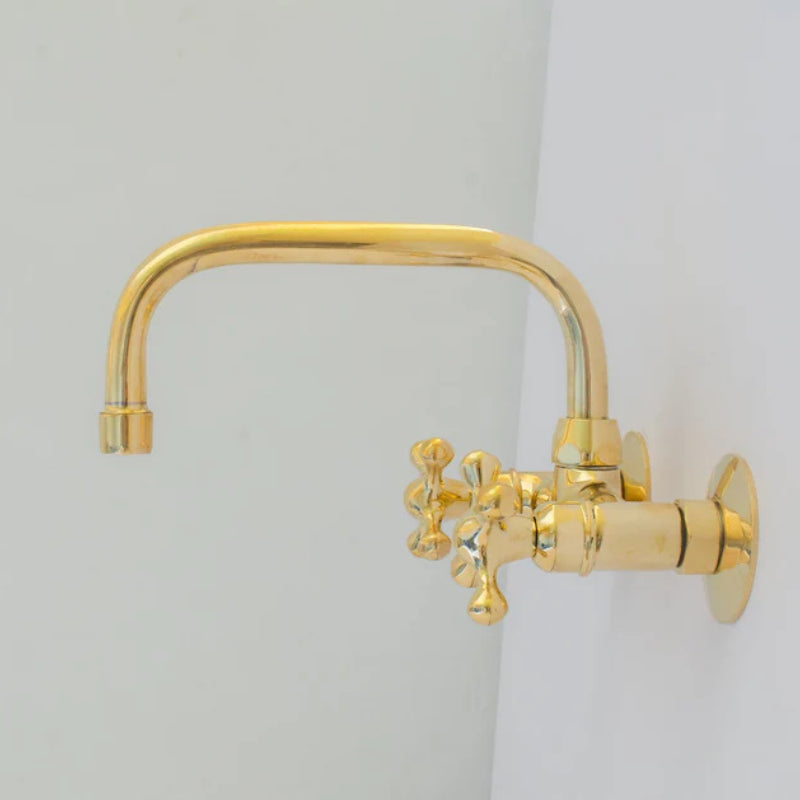 Brass Kitchen Faucet – Vintage Brass Kitchen Faucet