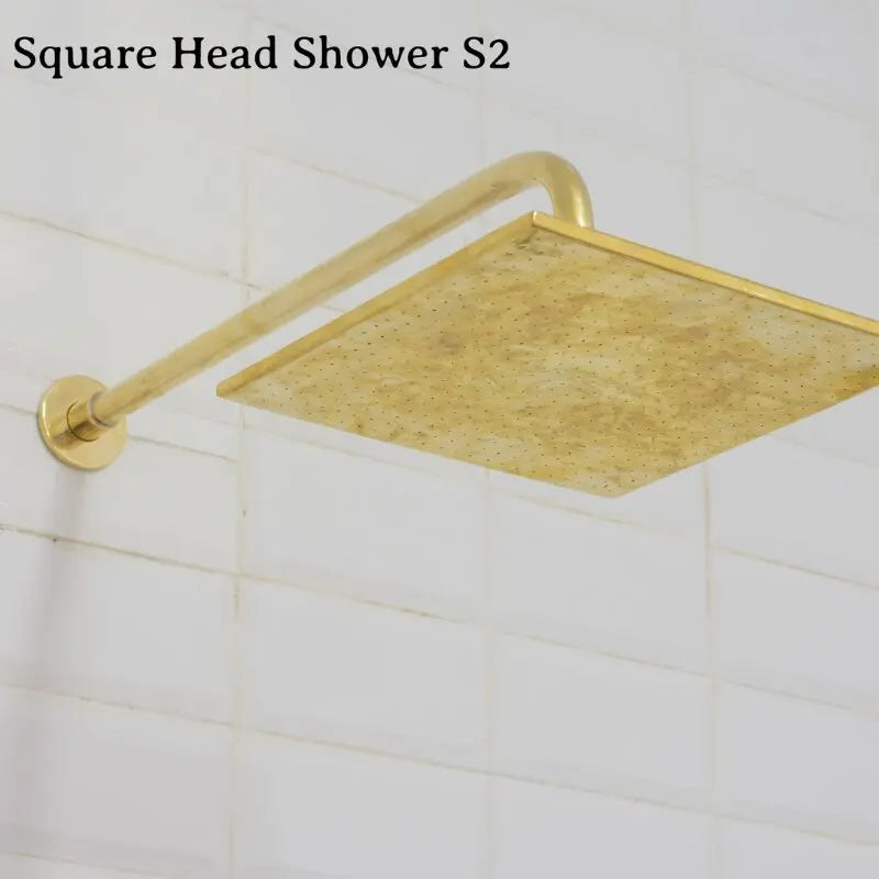 Brass Shower Fixtures – Dual Shower Head
