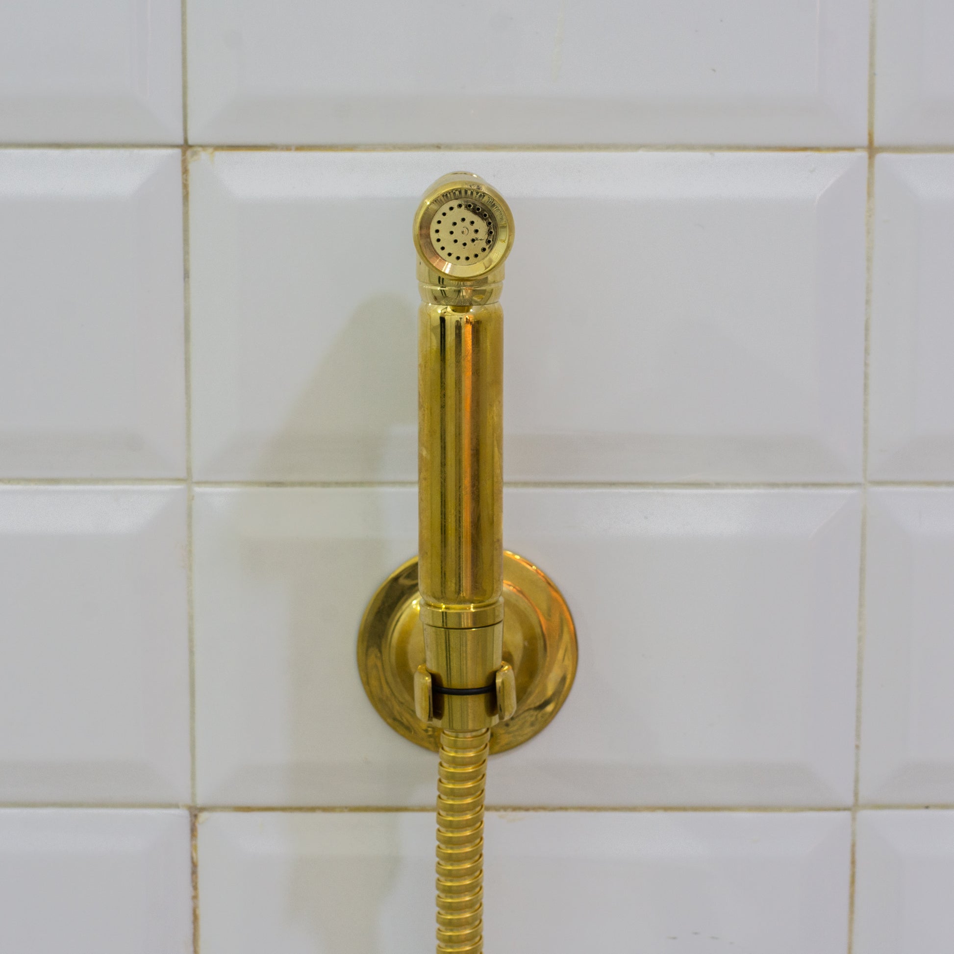 Brass Handheld Bidet Sprayer, Bathroom Bidet Hose Set, Toilet Spray Nozzle, Wall Mount Bidet