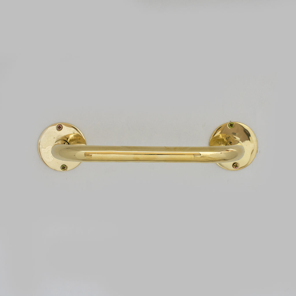 Unlacquered Brass Towel Holder, Bathroom Towel Bar, Wall Mount Towel Holder