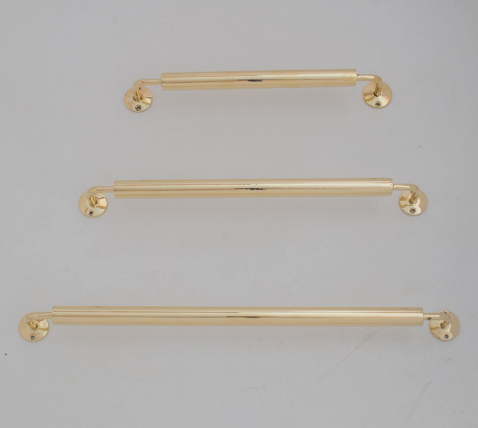 Unlacquered Brass Towel Rail – Bathroom Towel Holder