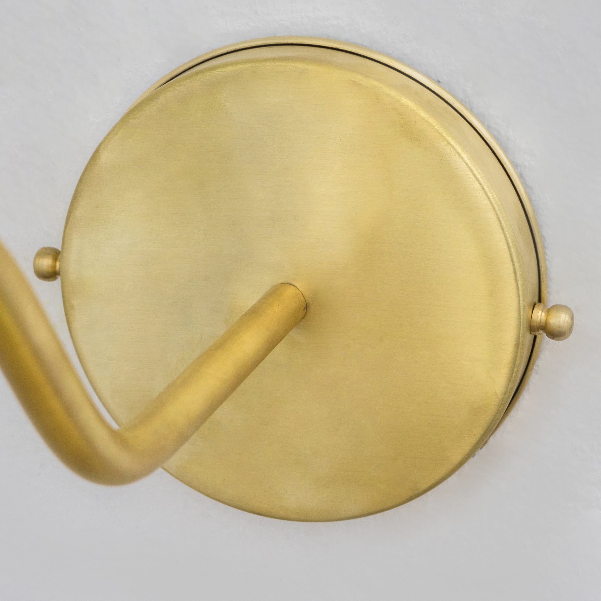 Brass Gooseneck Sconce Light | Cone Shade Wall Lamp