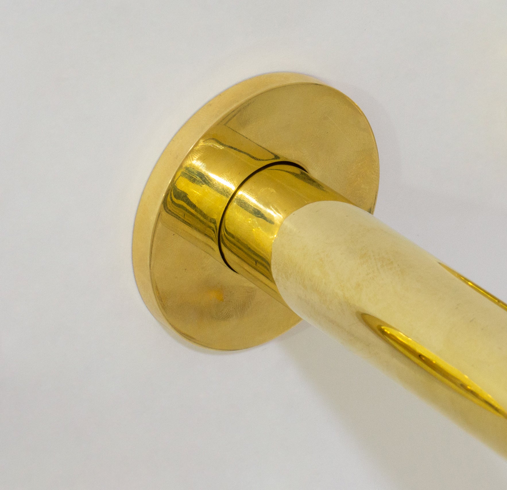 Unlacquered Solid Brass Wall Mounted Bathroom Vessel Sink Faucet, Antique Basin Vanity Faucet