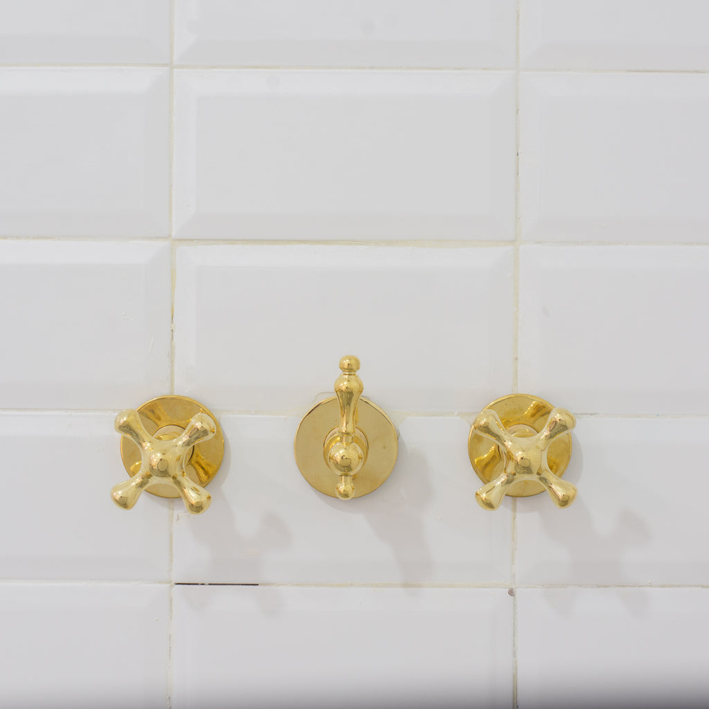 Antique Brass Shower Fixtures – Brass Shower Set
