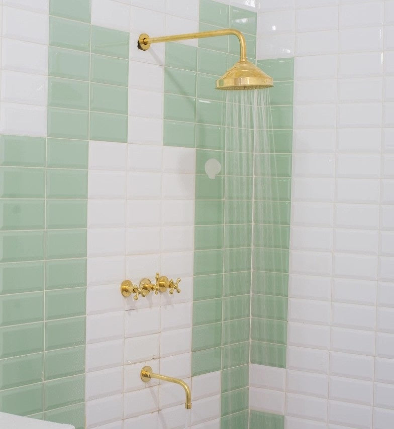 Antique Brass Shower Fixtures – Brass Shower Set