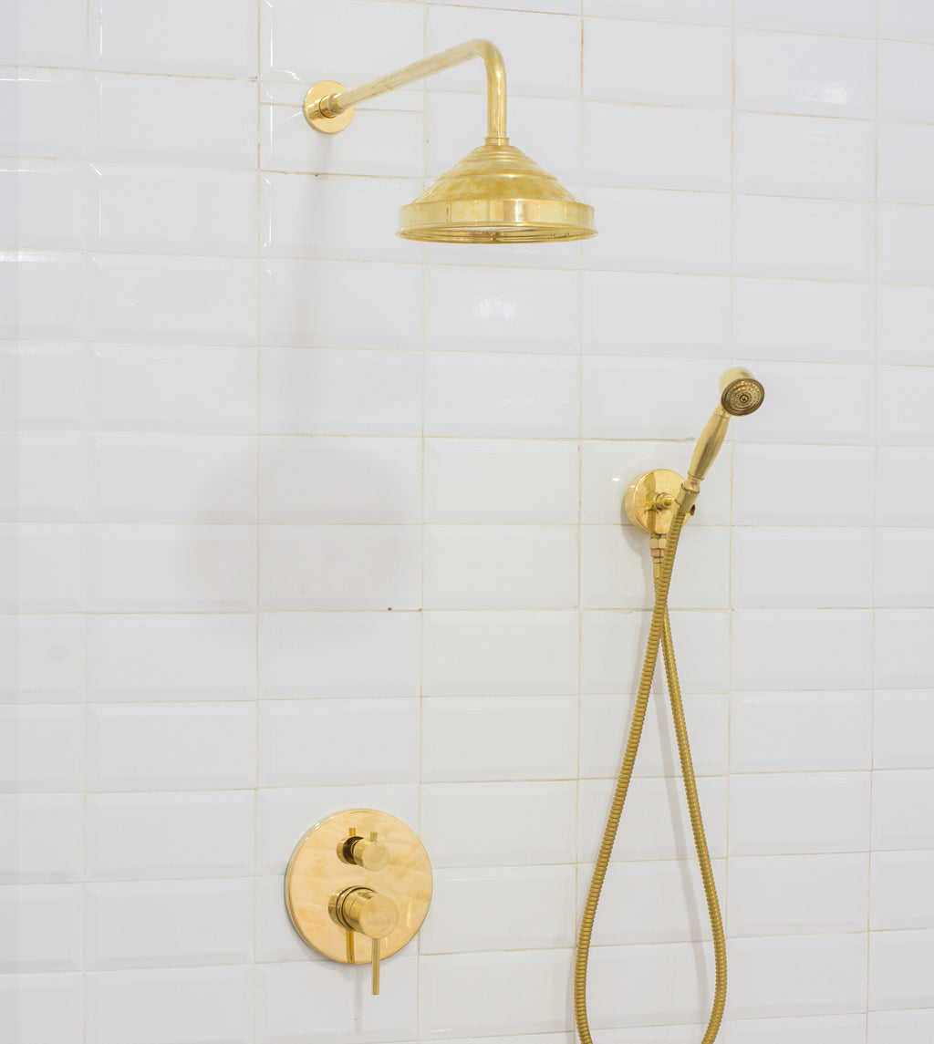 Brass Shower Fixtures – Brass Shower System