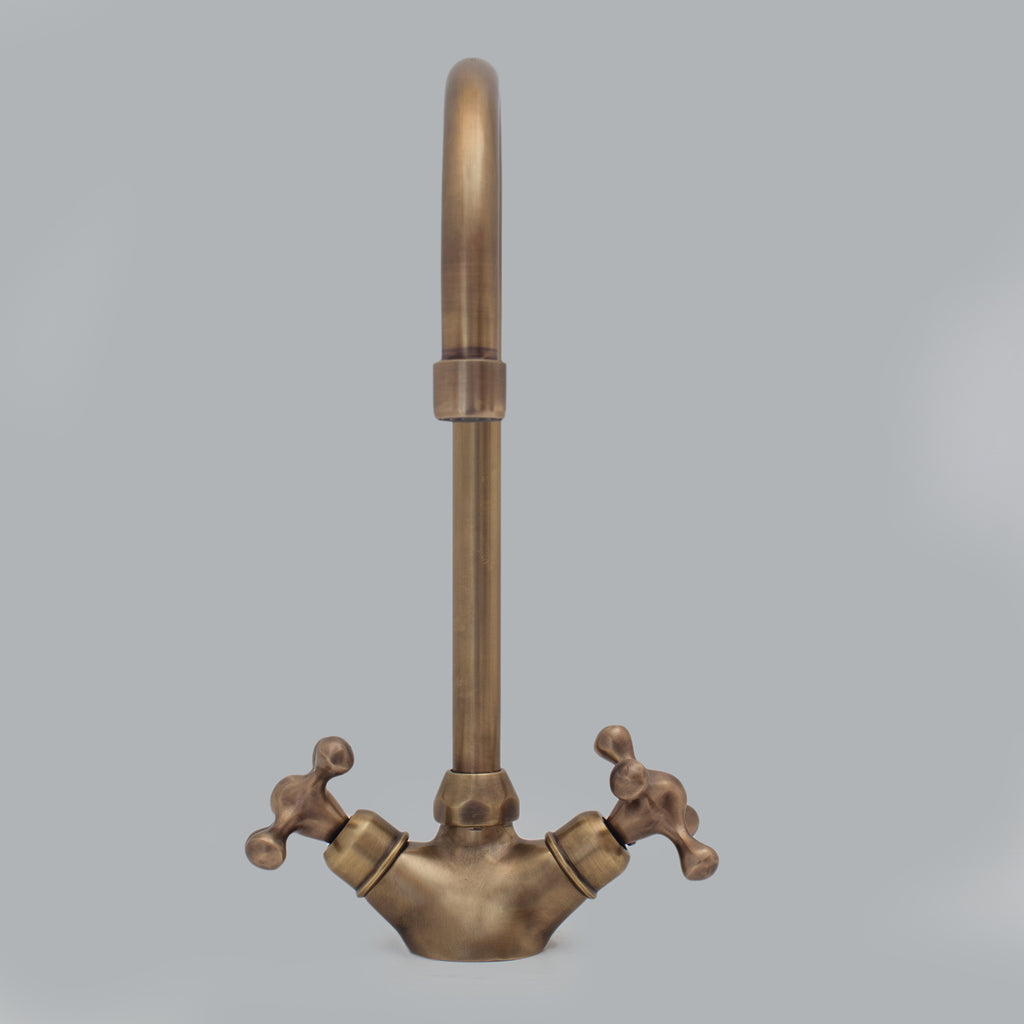 Oil Rubbed Bronze Single Hole Faucet, Antique Bronze Bathroom Sink Faucet