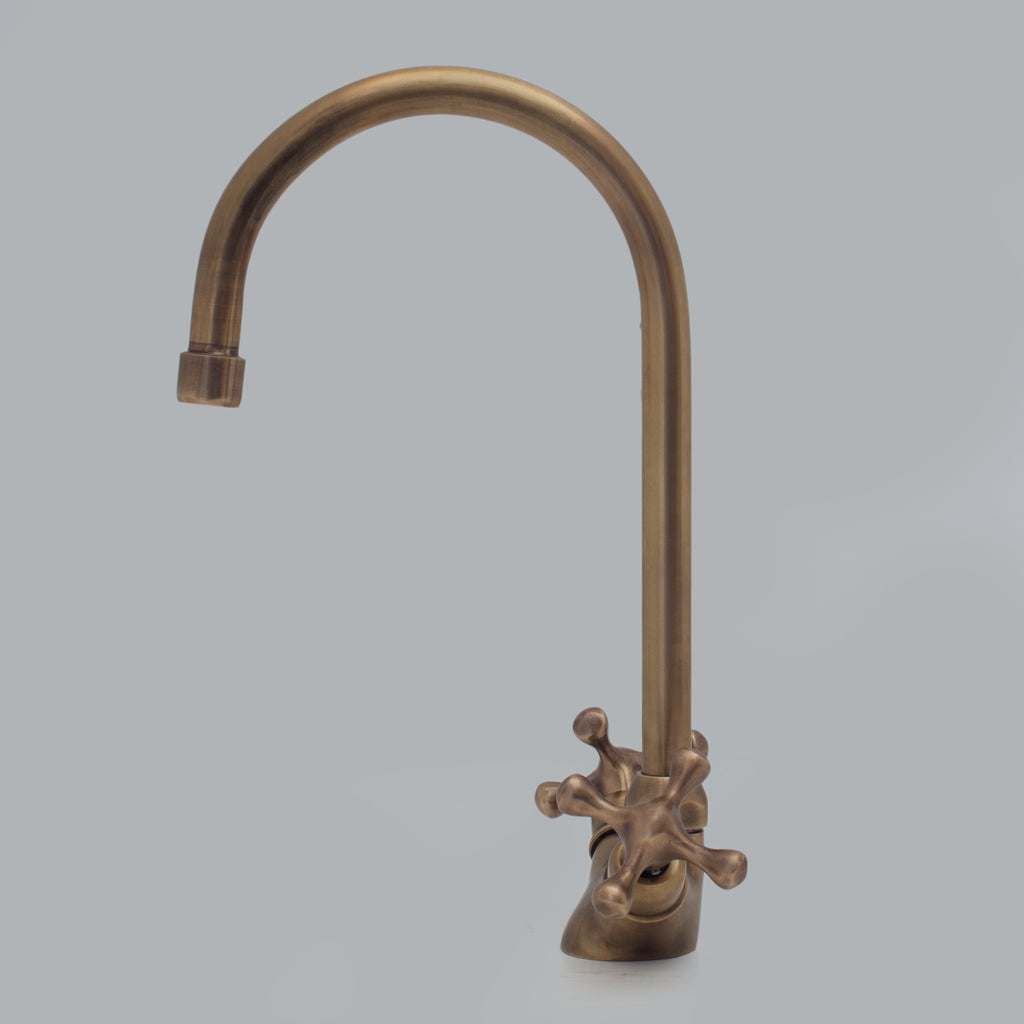 Oil Rubbed Bronze Single Hole Faucet, Antique Bronze Bathroom Sink Faucet