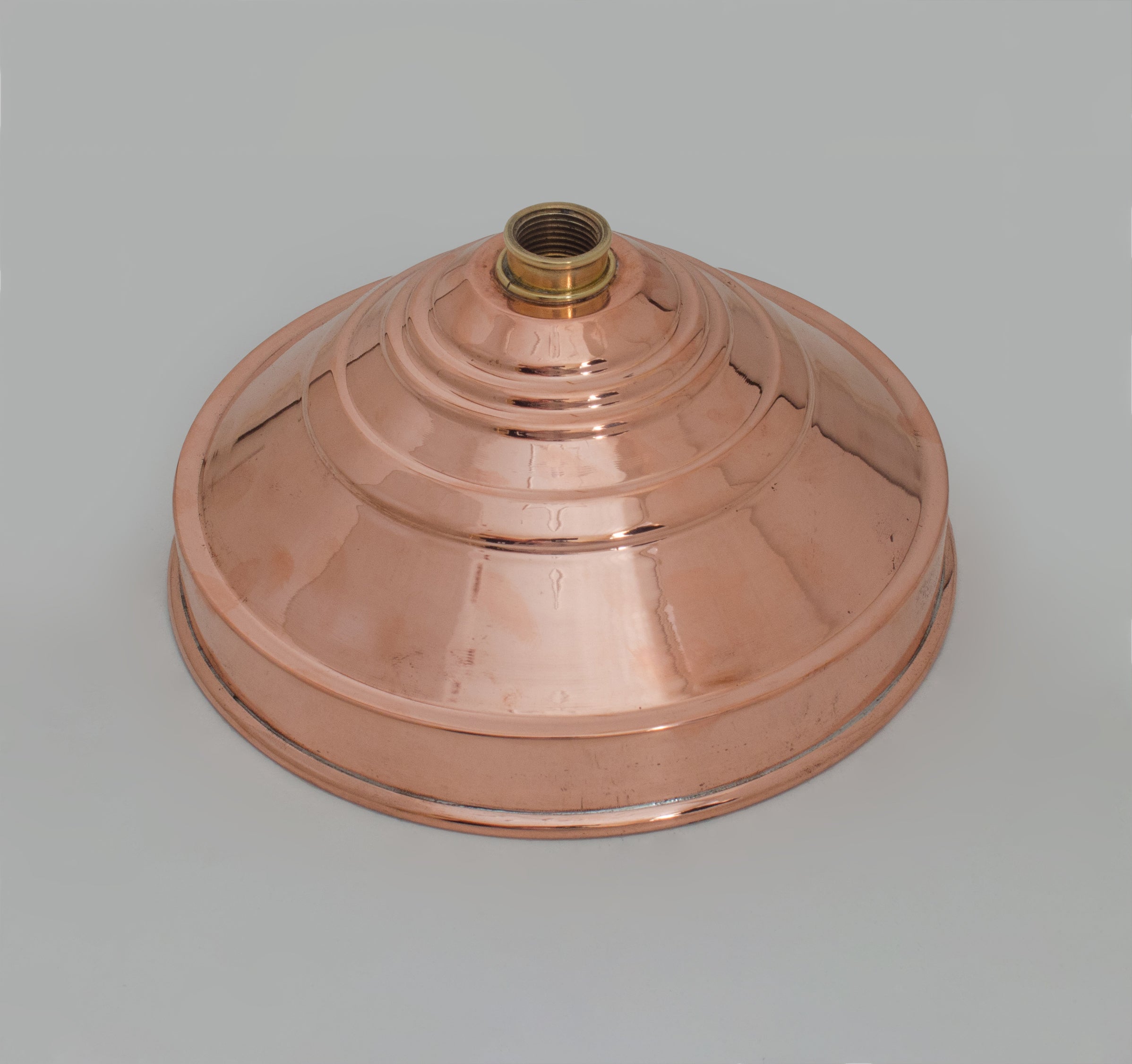 Unlacquered Solid Copper Rain Shower Head, Large Round Handcrafted Vintage Showerhead, Works Outdoor