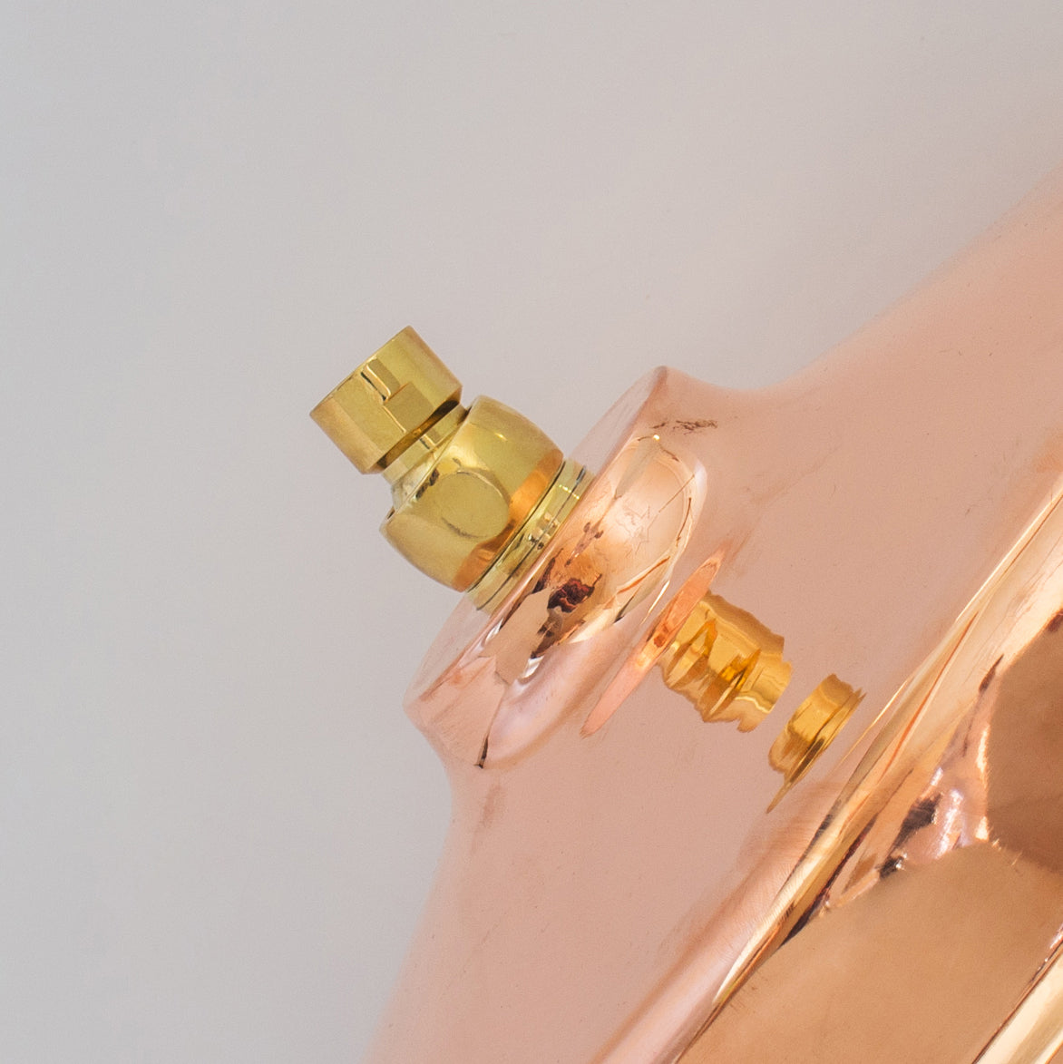 Unlacquered Copper Rain Shower Head | 12" Round