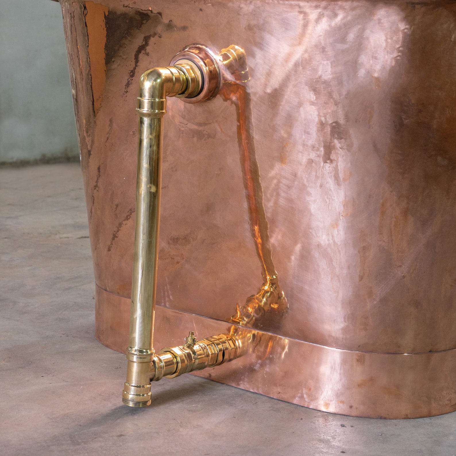 Copper Soaking Tub, Copper Bathtub, Free Standing Copper Tub