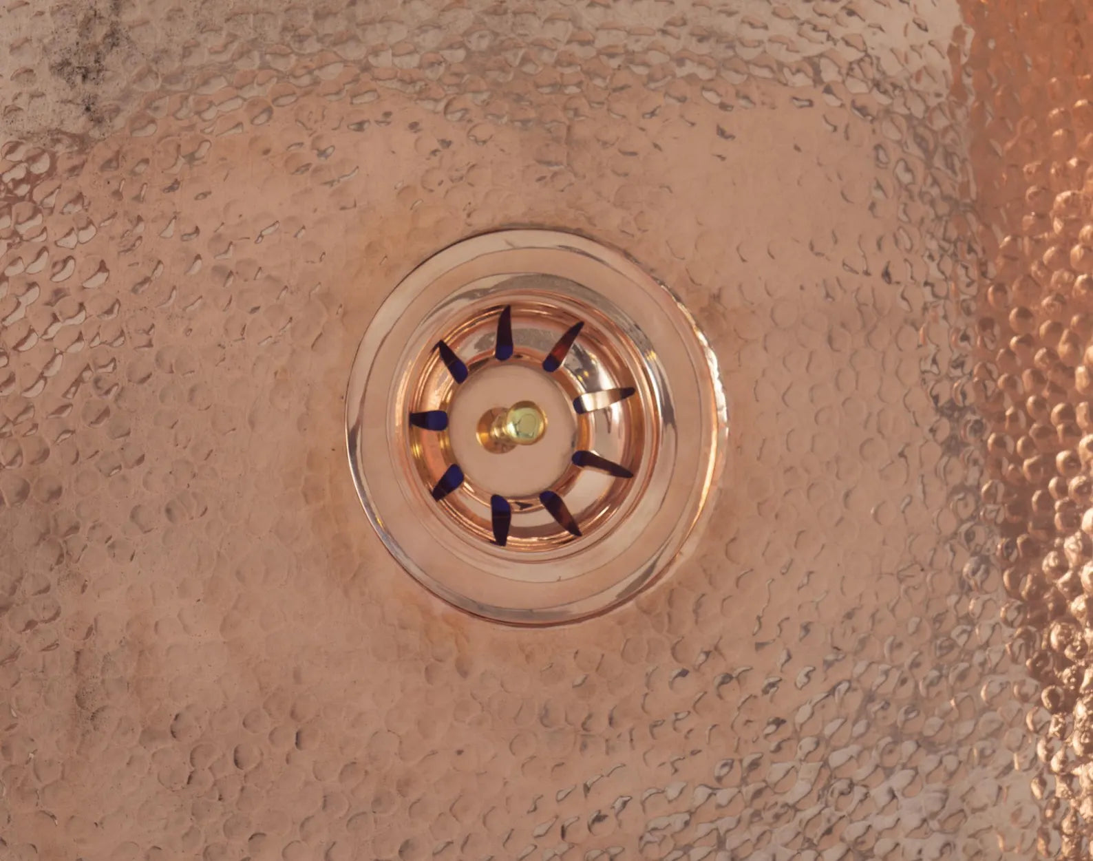 Solid Copper Undermount Hammered Sink, Copper Bar Sink Square, Copper Farmhouse Sink