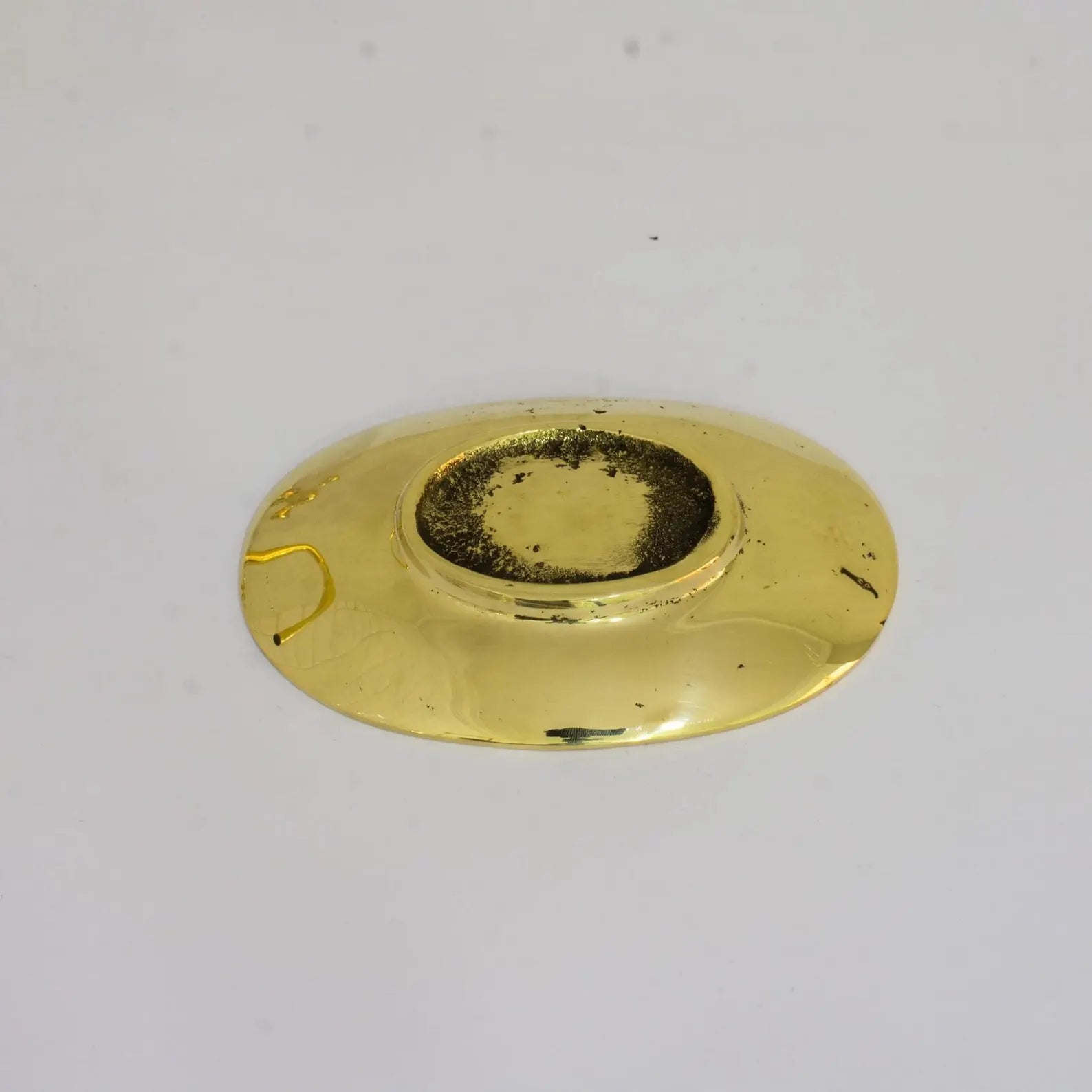 Unlacquered Brass Soap Dish, Countertop Bar Soap Holder