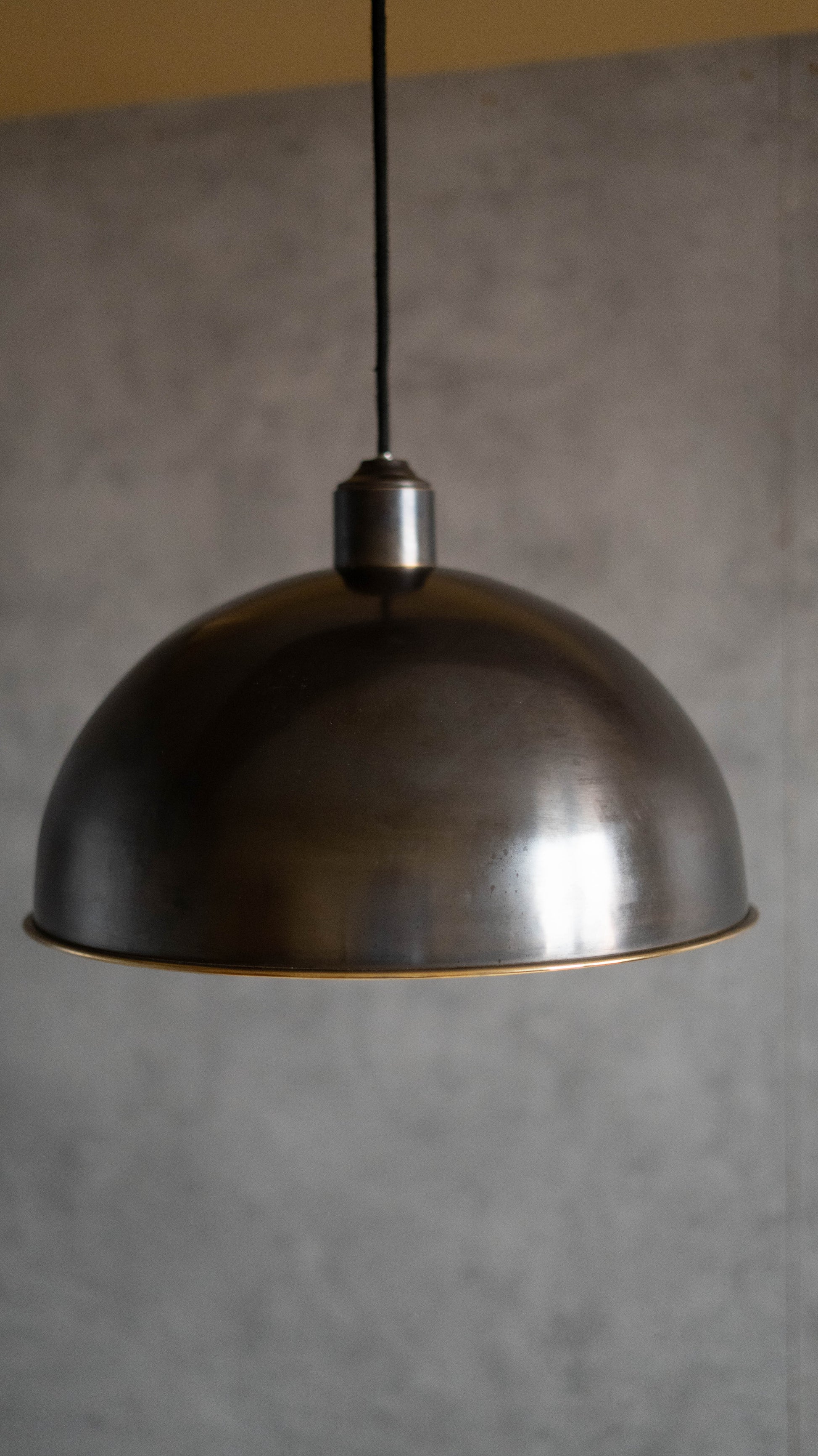 Antique Bronze Pendant Light, Bronze Dome Pendant, Antique Ceiling Lampshade