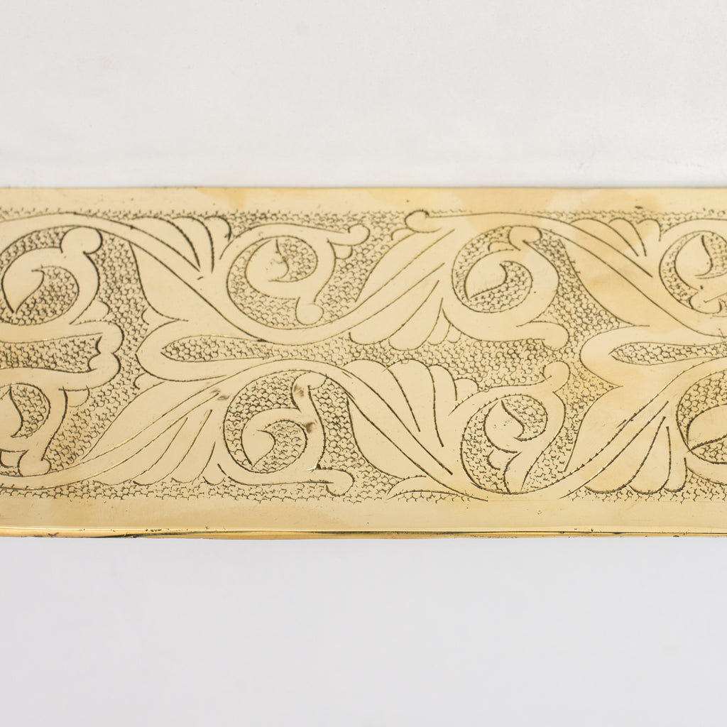 Handcrafted Solid Brass Floating Shelf, Bathroom Shelf Brass, Wall Mount Bathroom Soap Holder