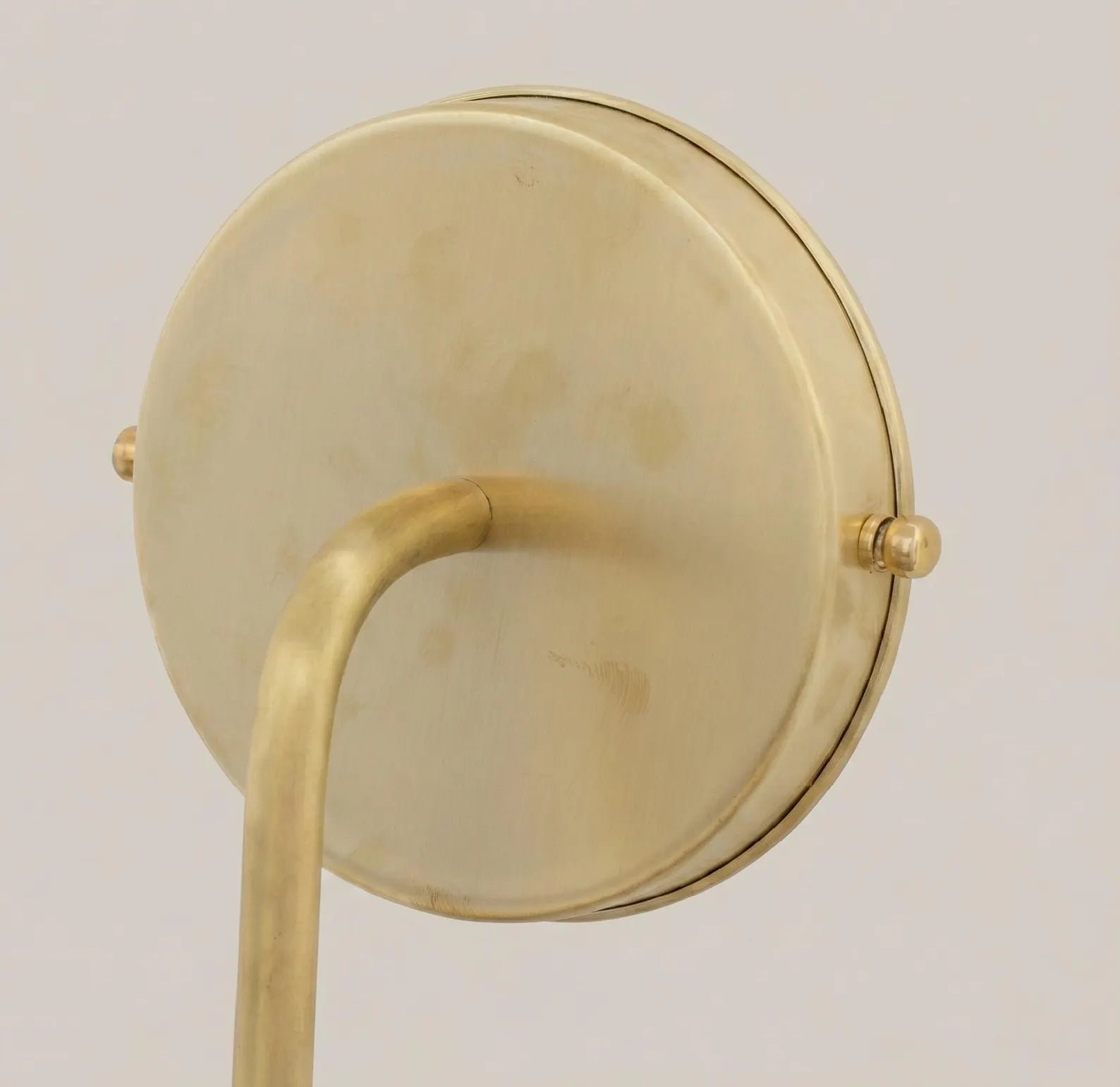 Brushed Brass Wall Sconce Light, Handmade Industrial Wall Lamp, Minimalist Interior Fixture