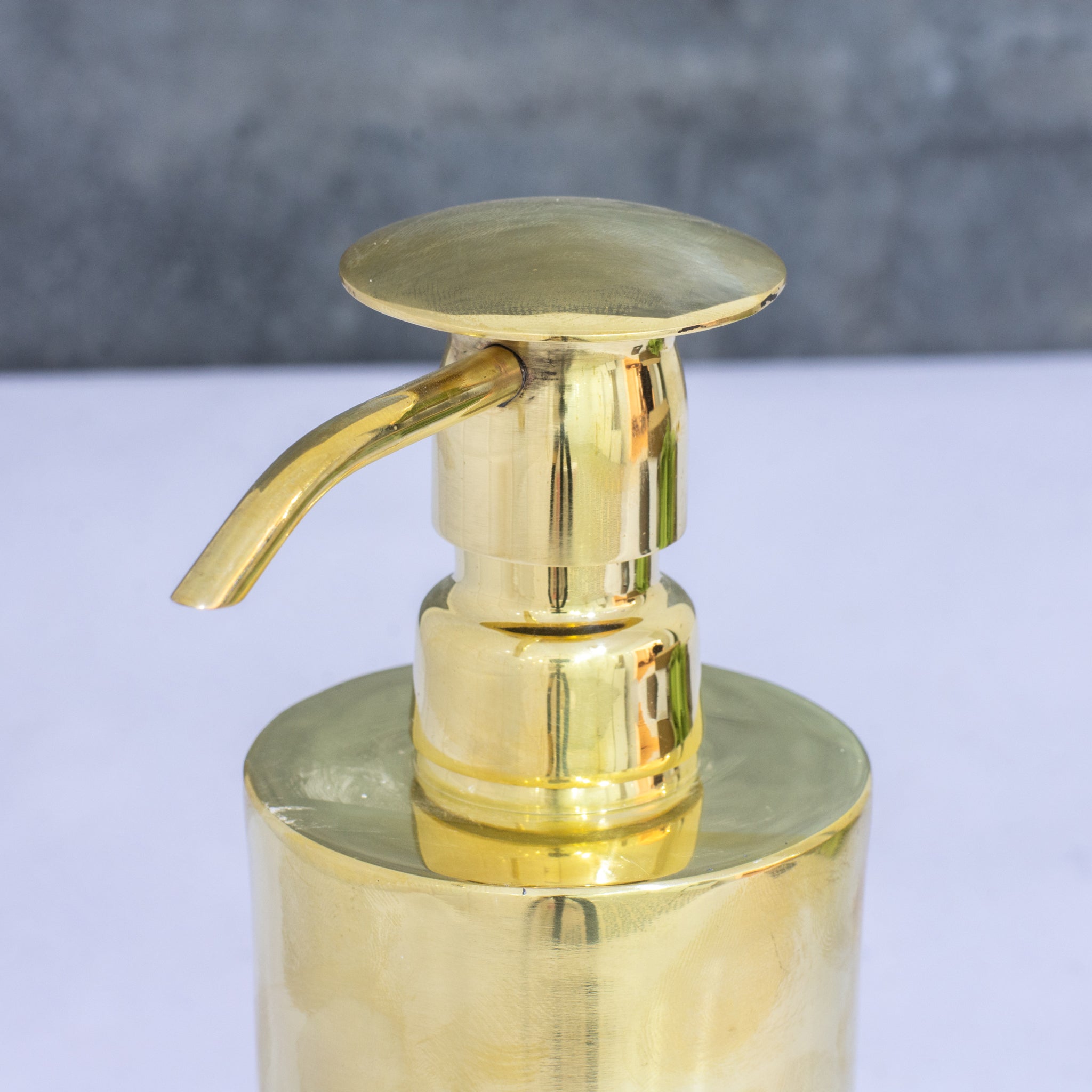 Heritage - Unlacquered Brass Soap Dispenser