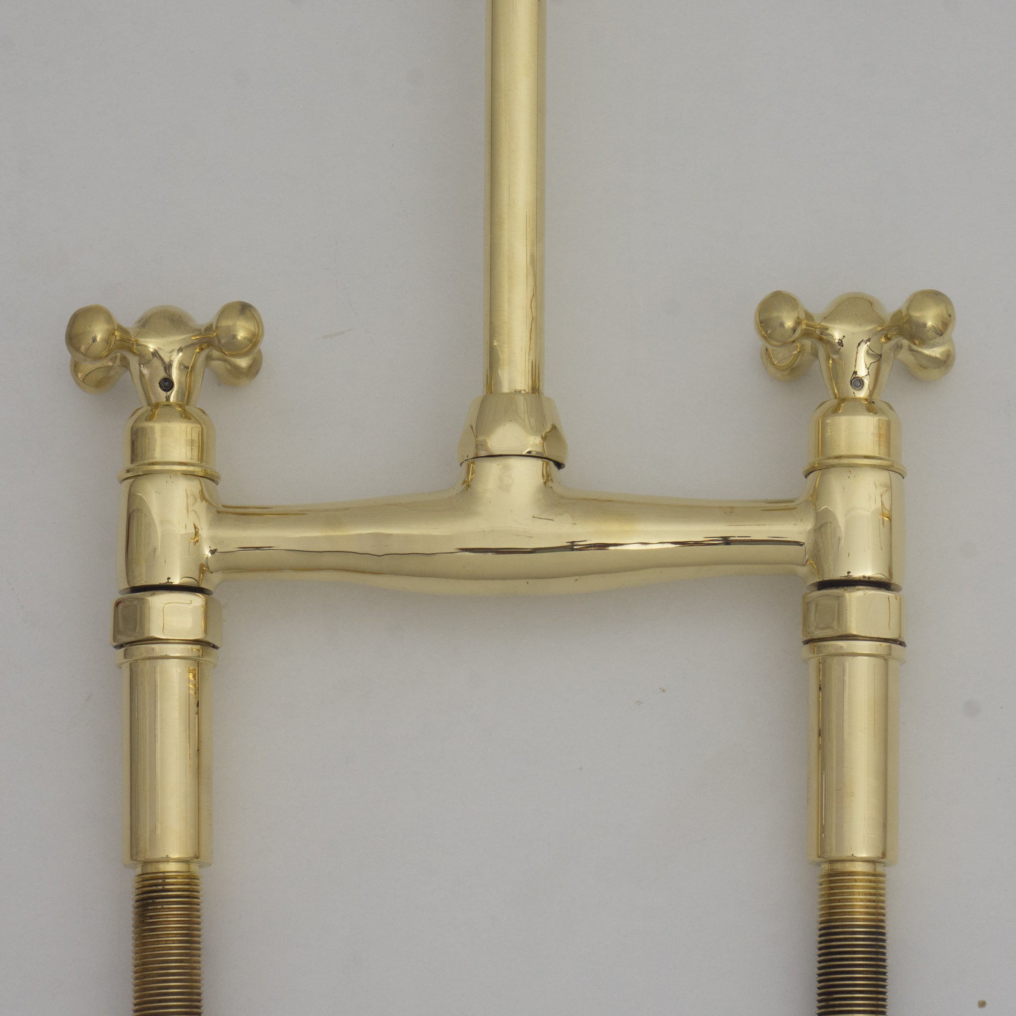 Heritage Living Brass Bridge Faucet | Signature Living Finishes - Insideast