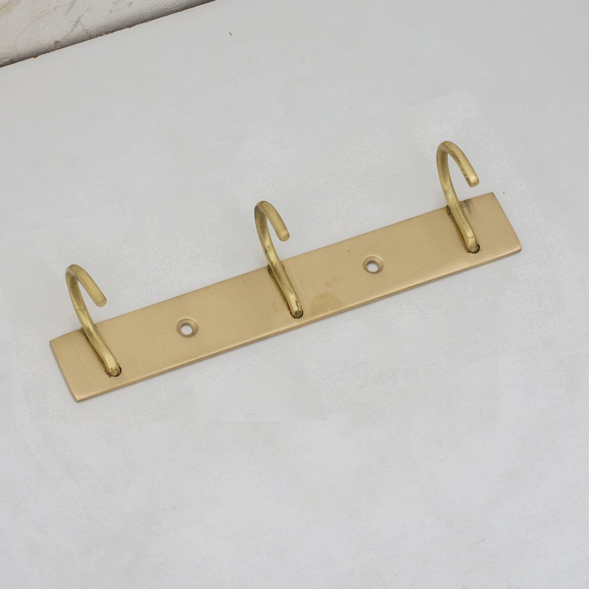Solid Brass Coat Hooks Rack, Wall Mounted Hanger Hooks, Hallway Hooks