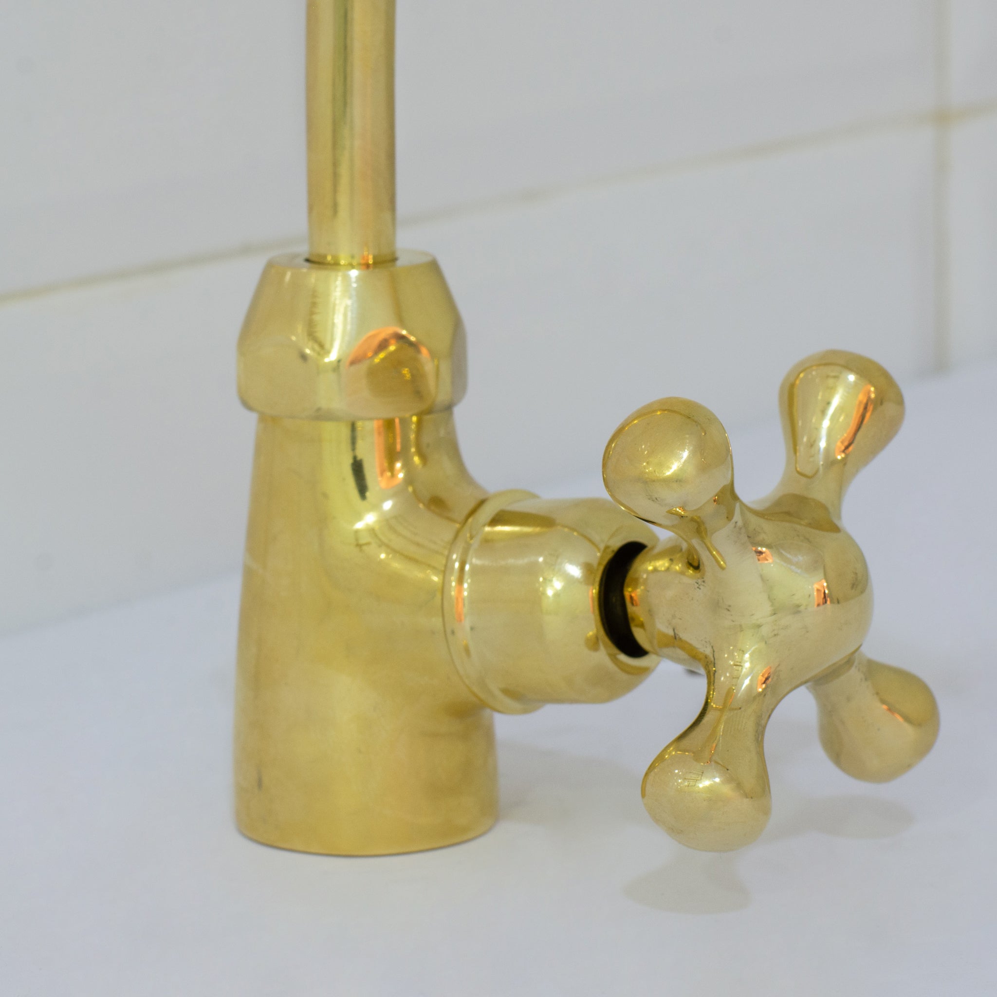 Unlacquered Brass Kitchen Water Dispenser, Cold Water Faucet, Water Filter Faucet, Small Sink Faucet