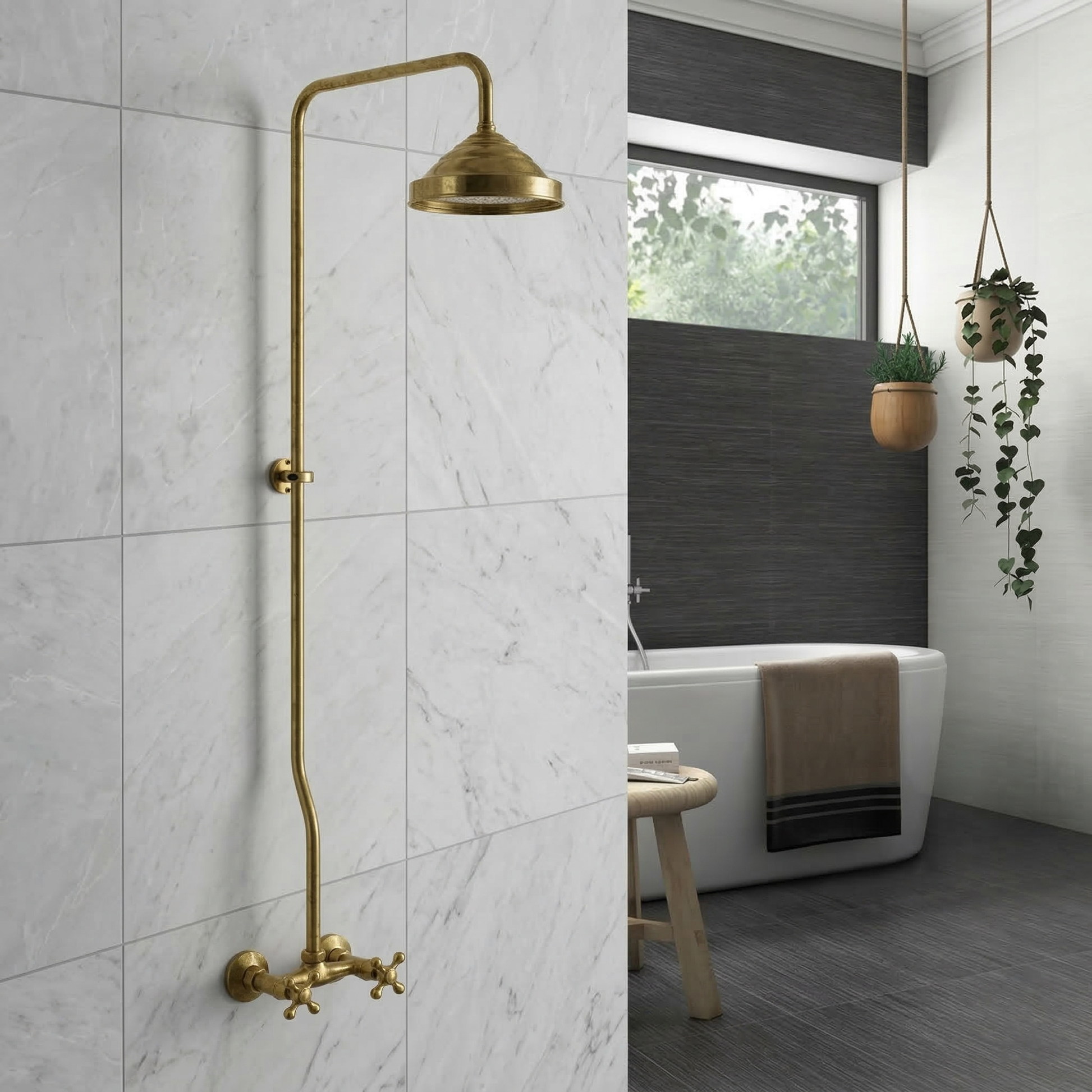Brass Shower Fixtures