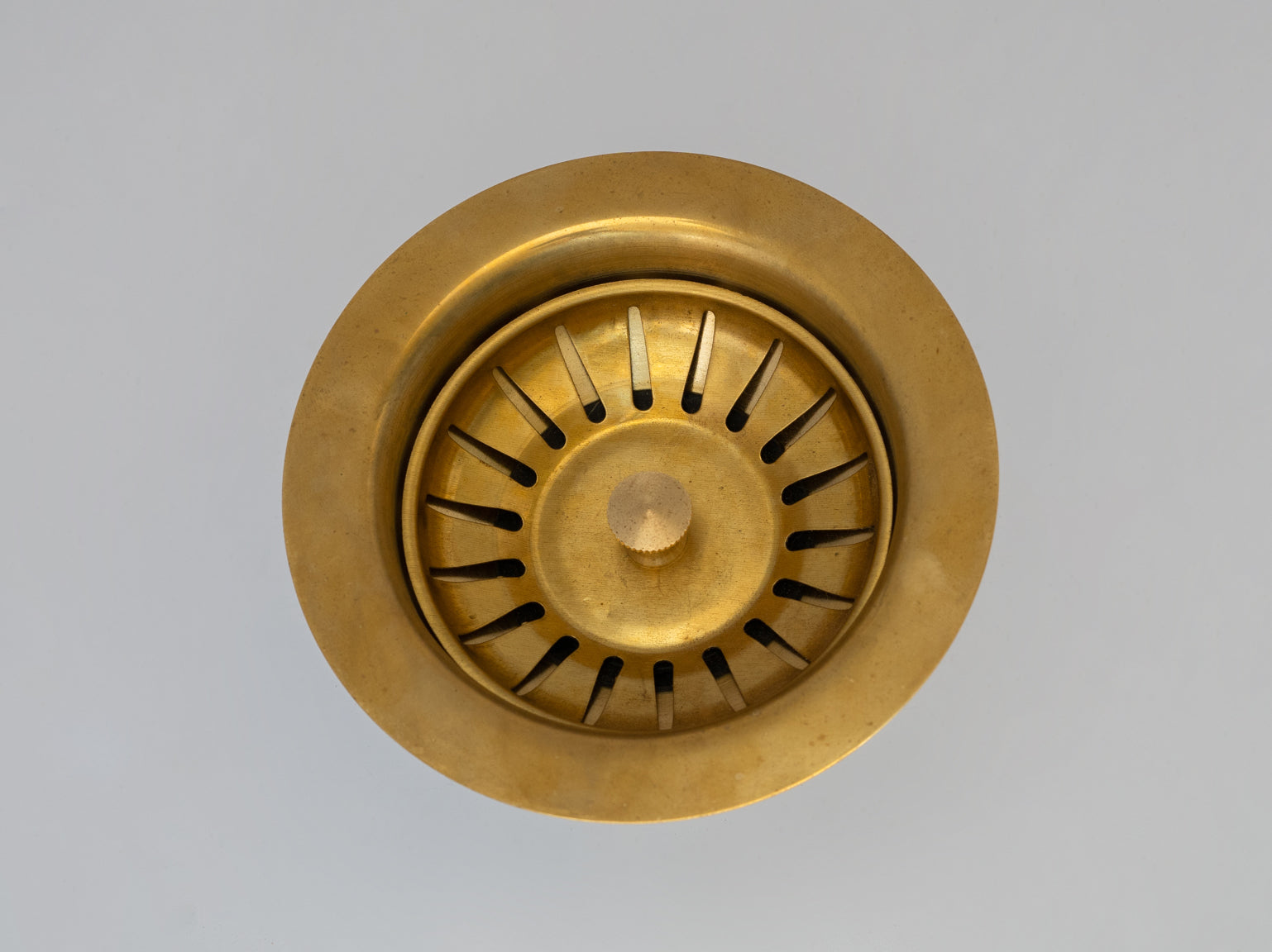 Heritage - Unlacquered Brass Sink Strainer