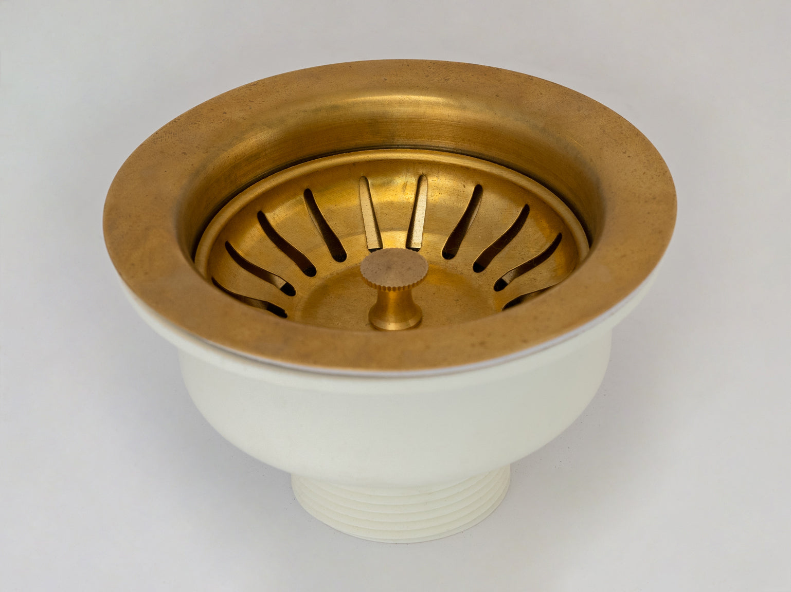 Heritage - Unlacquered Brass Sink Strainer