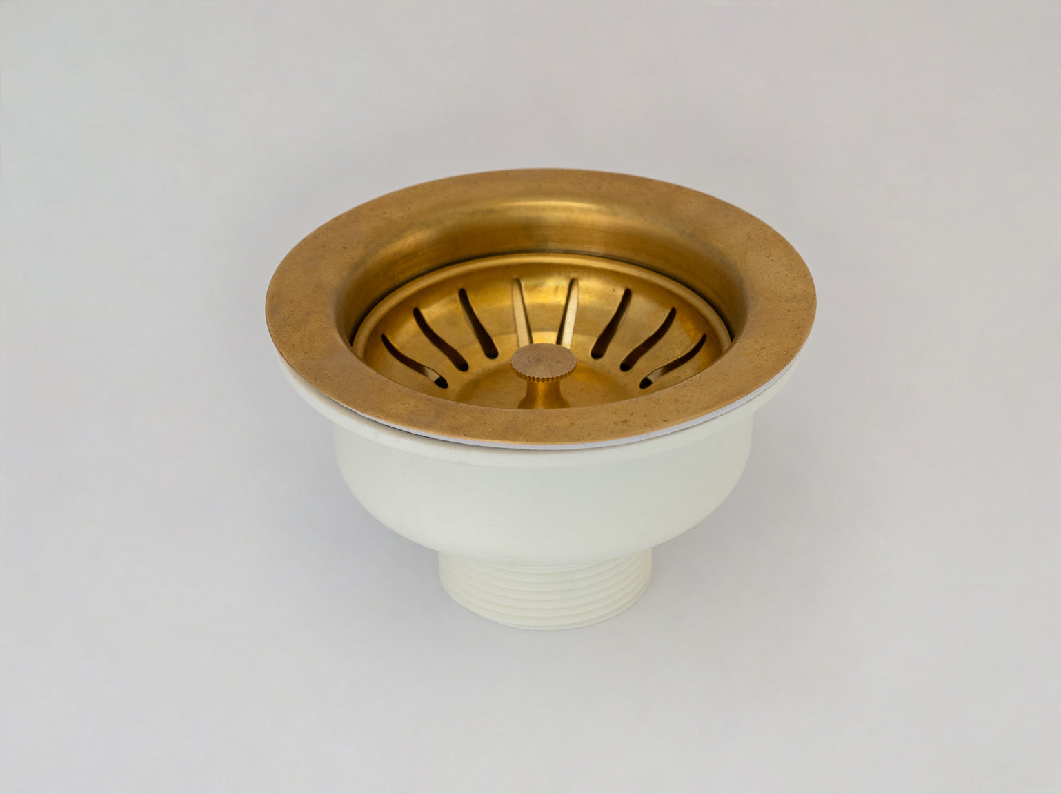 Heritage - Unlacquered Brass Sink Strainer