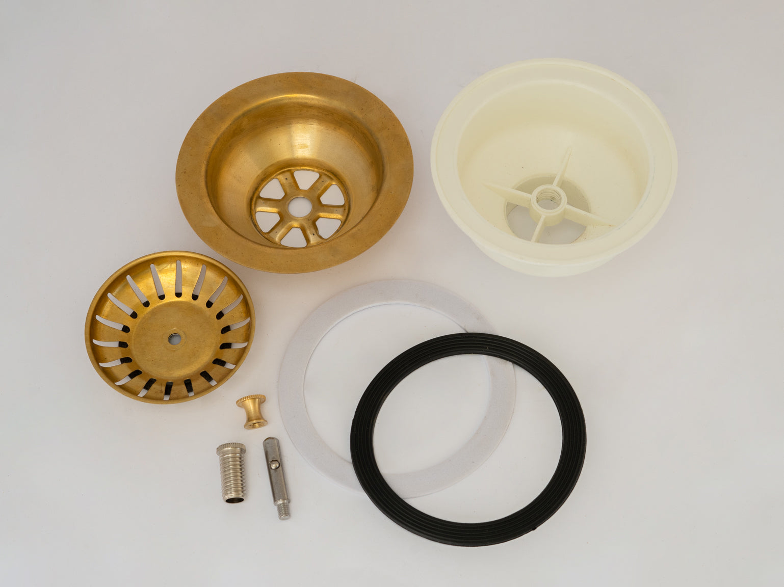 Heritage - Unlacquered Brass Sink Strainer