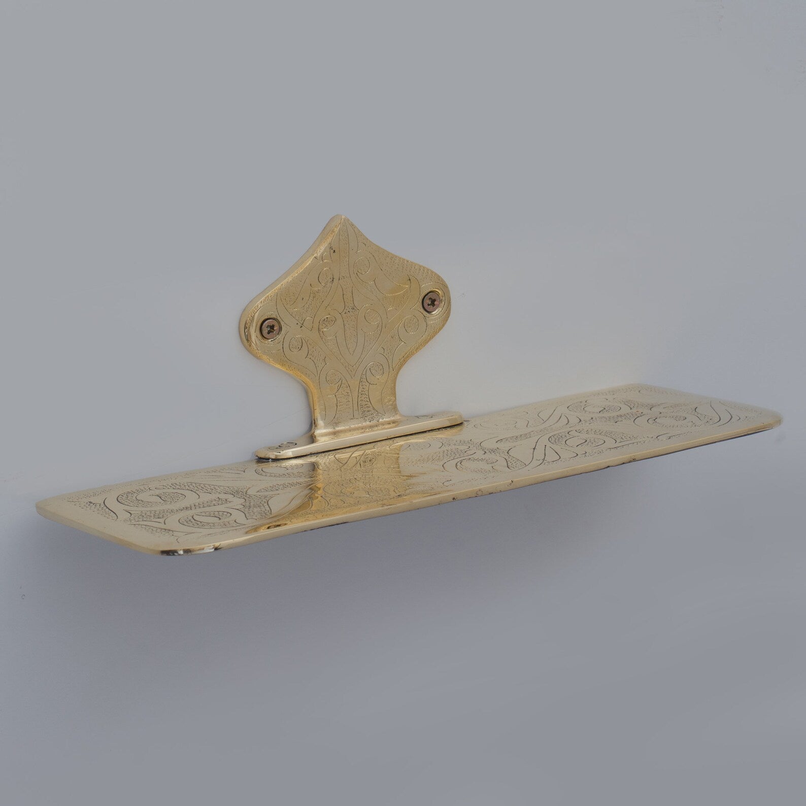 Moroccan Bathroom Furniture Wall Art, Brass Bath Set of 7