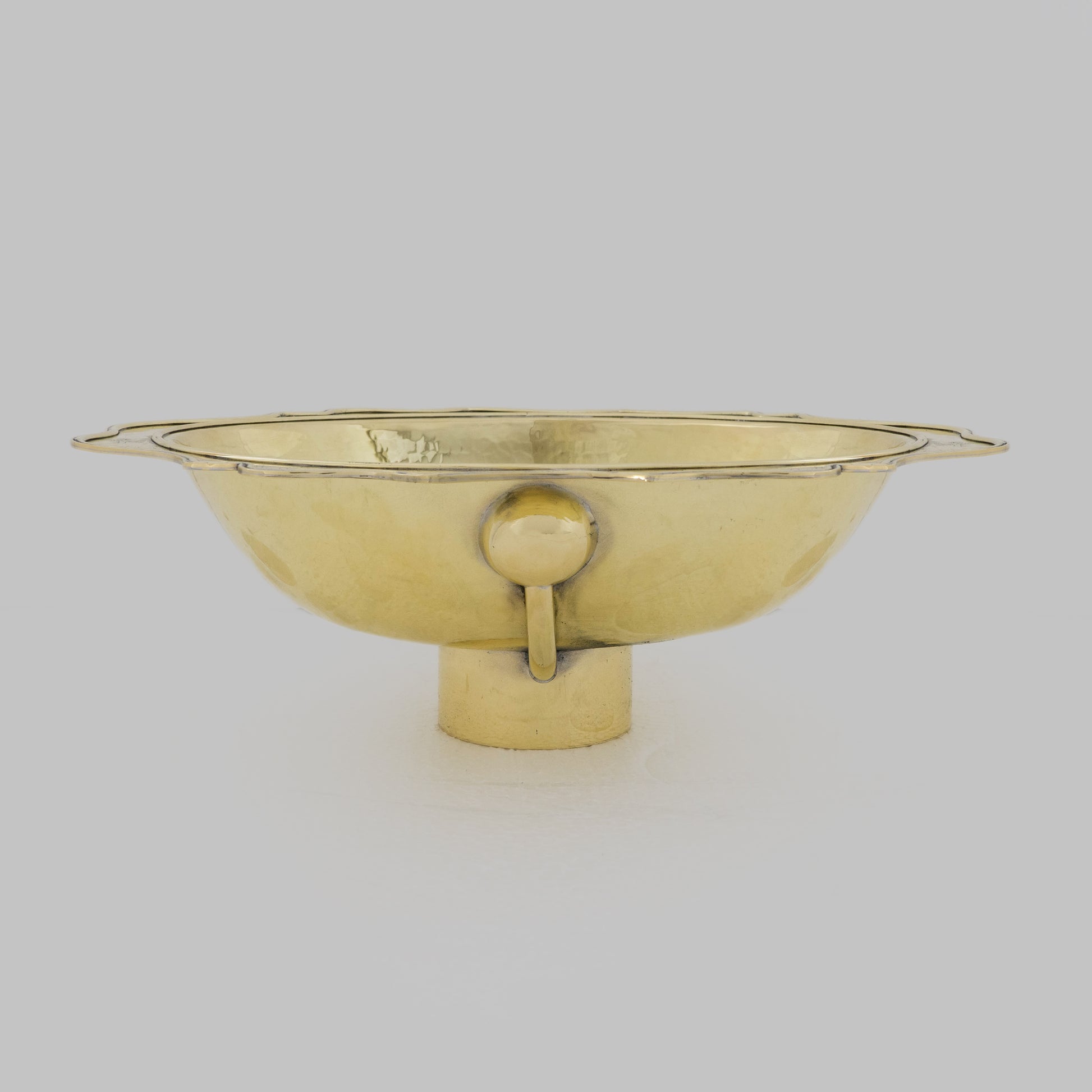 Antique Solid Brass Sink, Unlacquered Exposed Oval Bathroom Sink, Bathroom Vessel sink