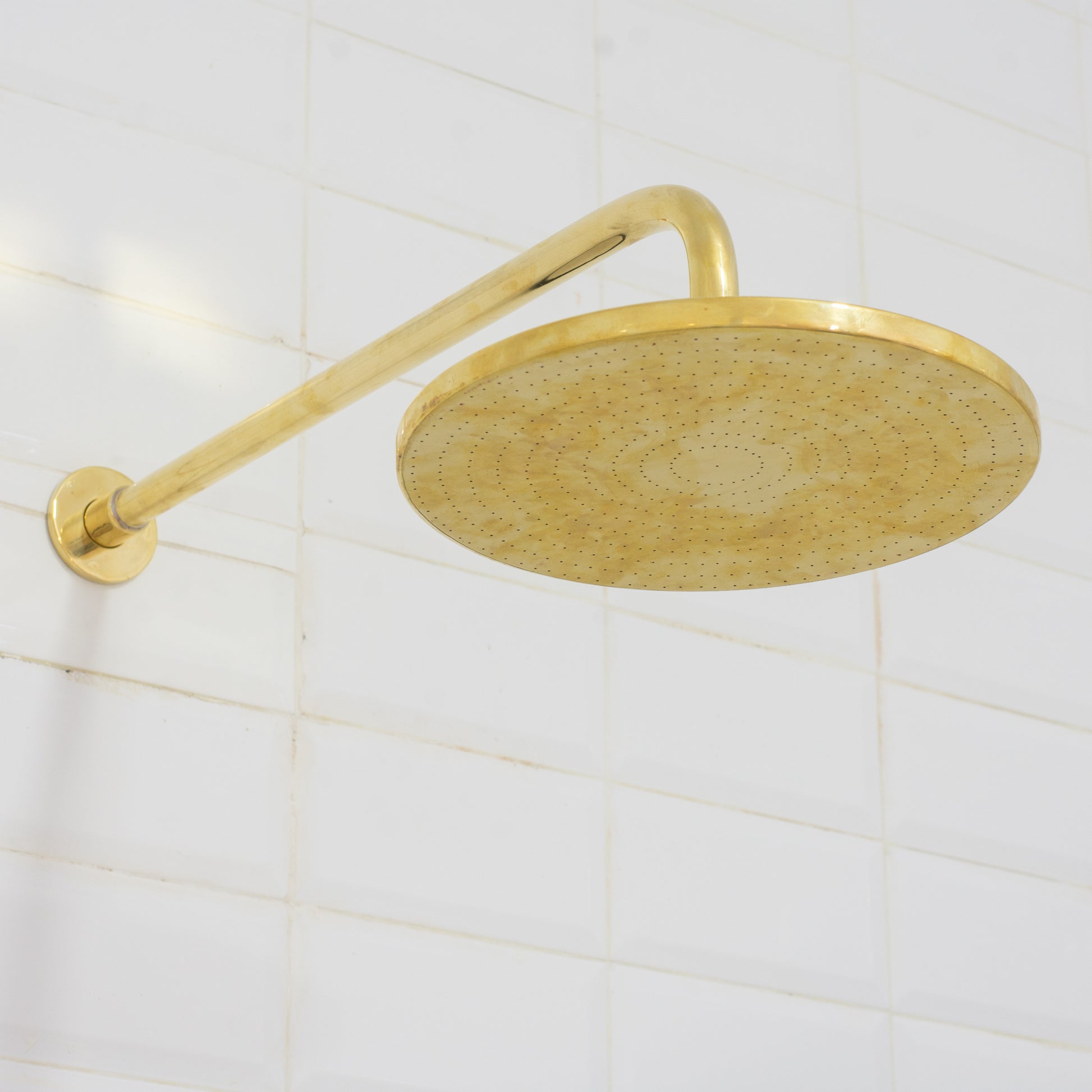 Unlacquered Brass Shower | Rain Shower Set | 3 Options